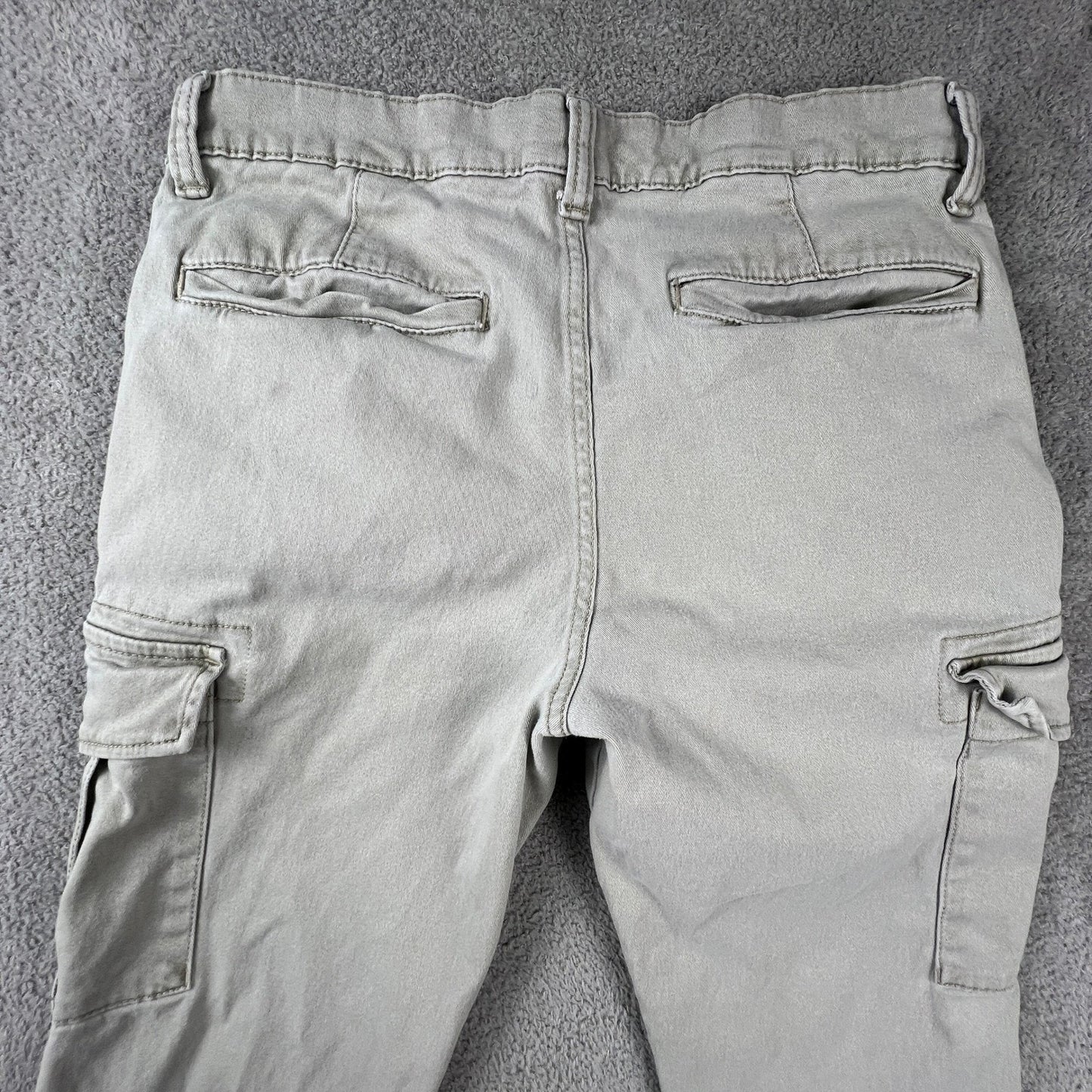 Vintage US Polo Assn. Mens 30 x 32 Stretch Cargo Pants Khaki Ralph Lauren