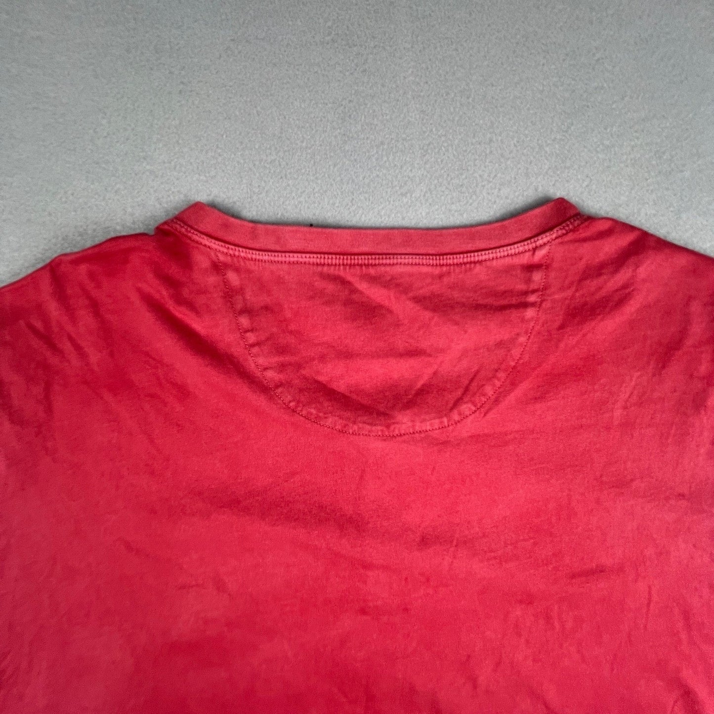 NWT UNTUCKit Henley Shirt Mens XXL Red Baxter Garment Dyed Pima Cotton Casual