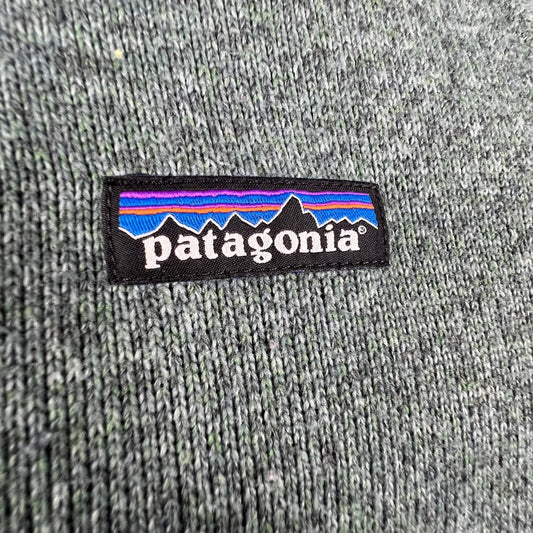 Patagonia Better Sweater Women M Green 1/4 Zip Fleece Pullover Outdoor Gorpcore
