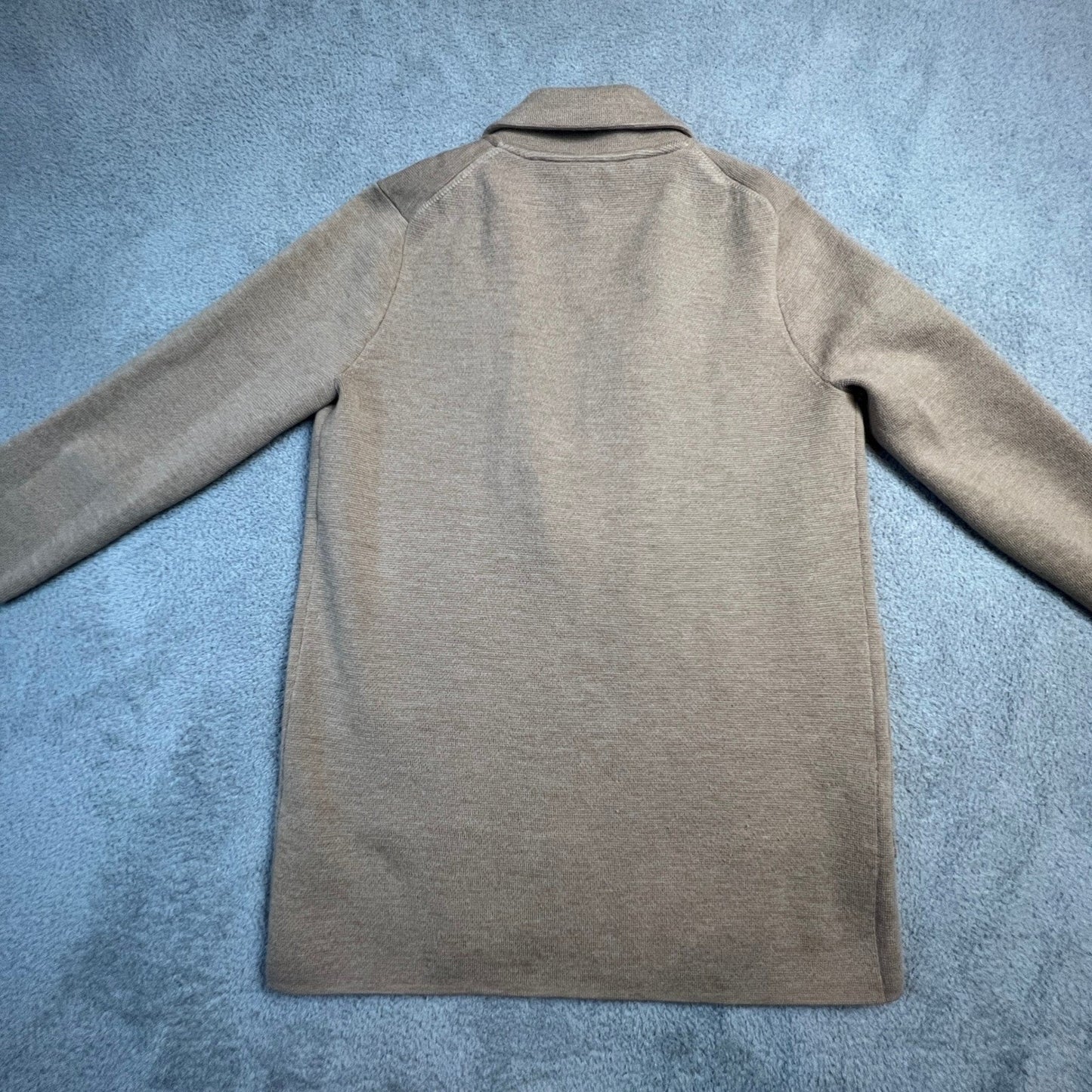 J.Crew Cardigan 100% Merino Wool Extra Small Blazer Sweater Sophie Camel Tan