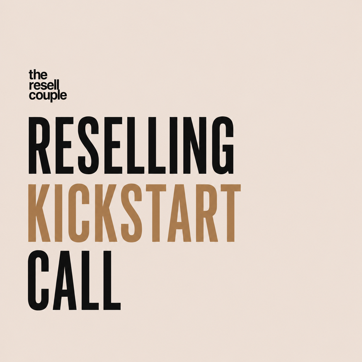 Reselling Kickstart Call — 30-Minute