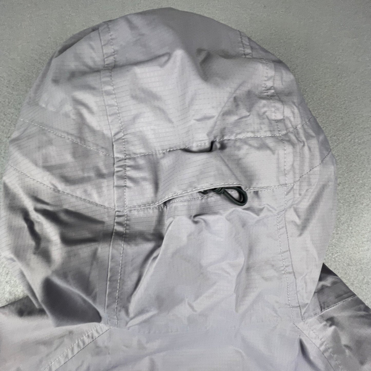 The North Face HyVent Rain Jacket Womens L Hooded Ripstop Windbreaker Hike