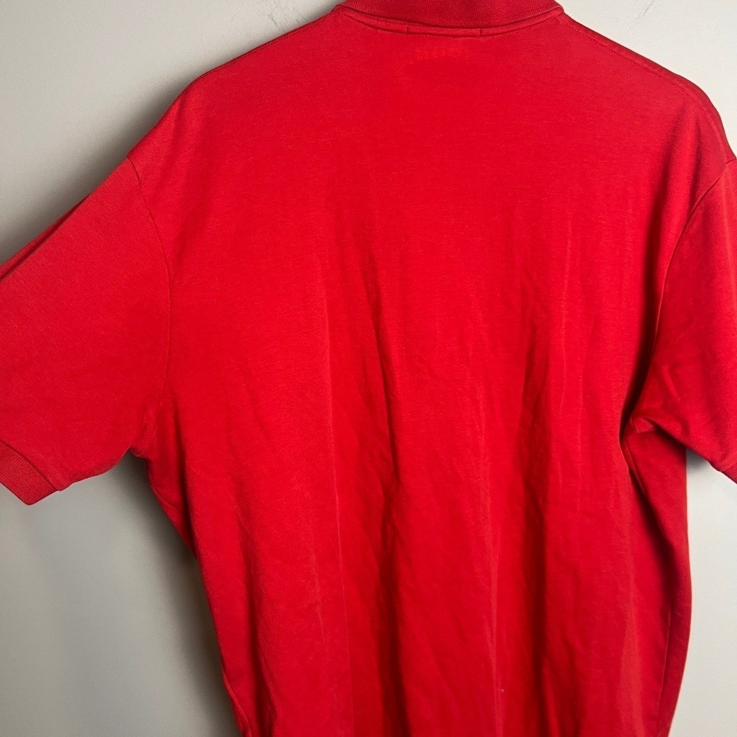 Polo Ralph Lauren Polo Shirt Mens Large Red Classic Fit Embroidered Pony Horse
