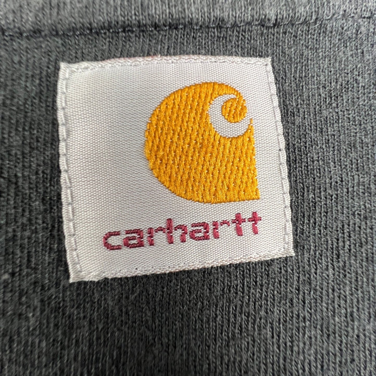 Carhartt Pocket T-Shirt Mens Large Tall Black Original Fit Workwear Tee K87