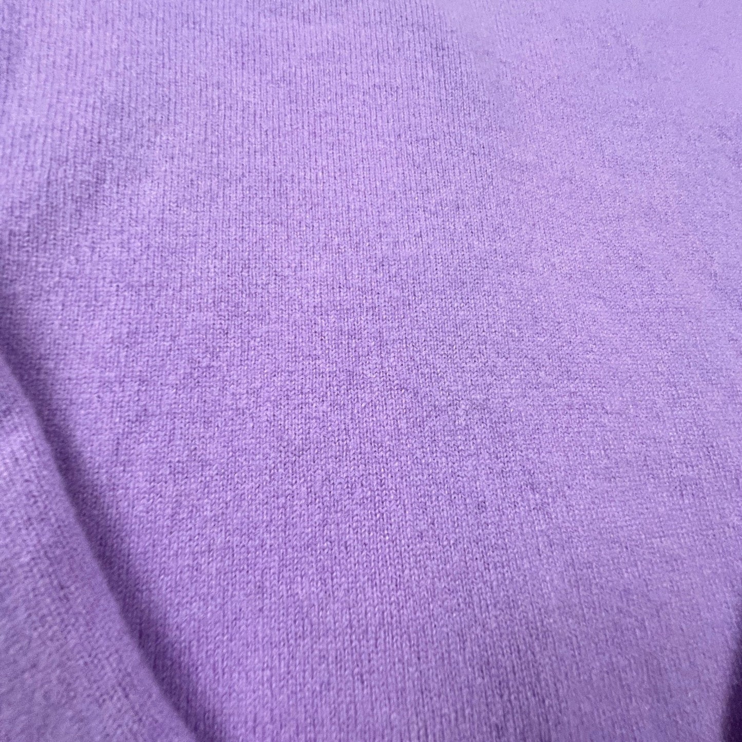 MAG Cardigan Womens L Purple 100% Cashmere V-Neck Bloomingdales Luxury Soft