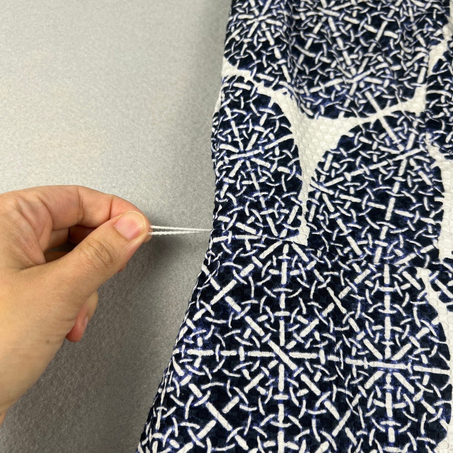 Mod Mini Dress Blue White Geometric Pique Sheath Size 0 Classy Wedding Resort