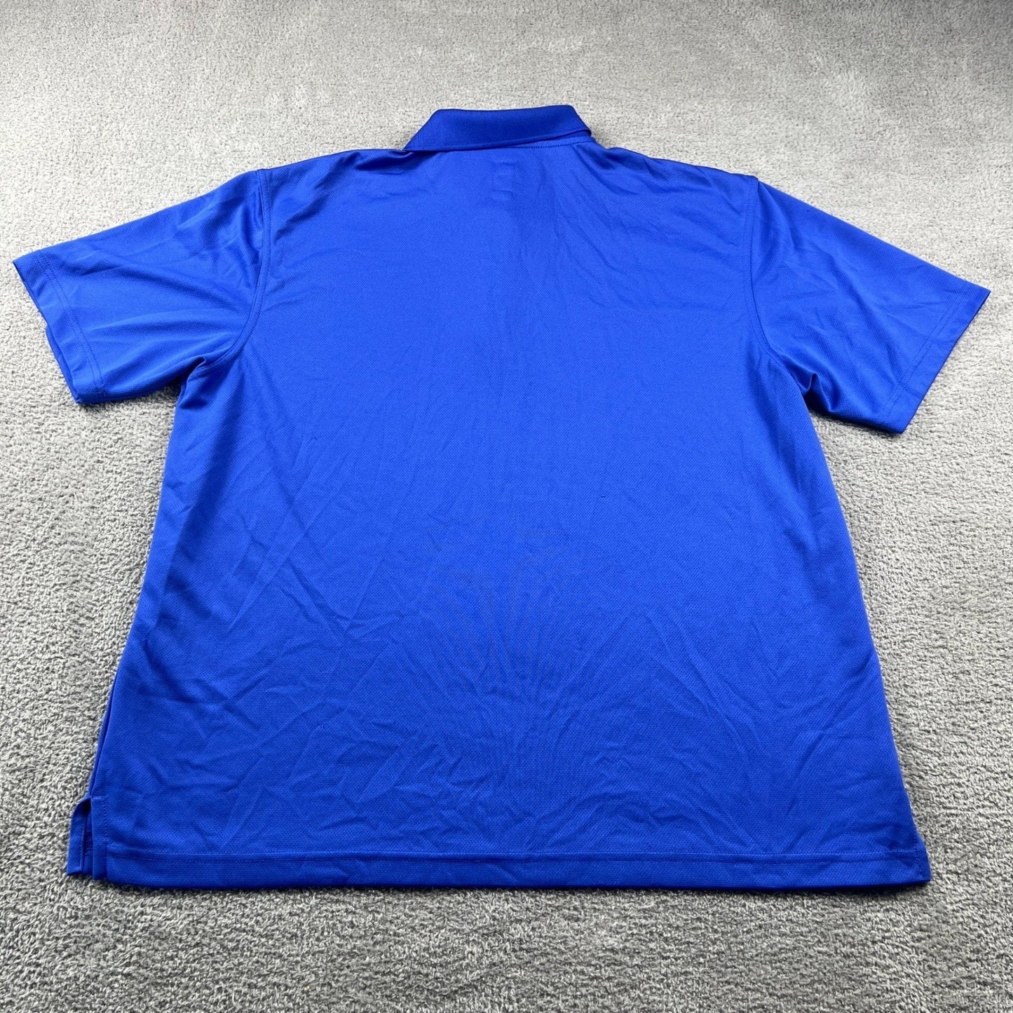 PGA Tour Airflux Golf Top Polo Shirt Mens XL Blue Short Sleeve