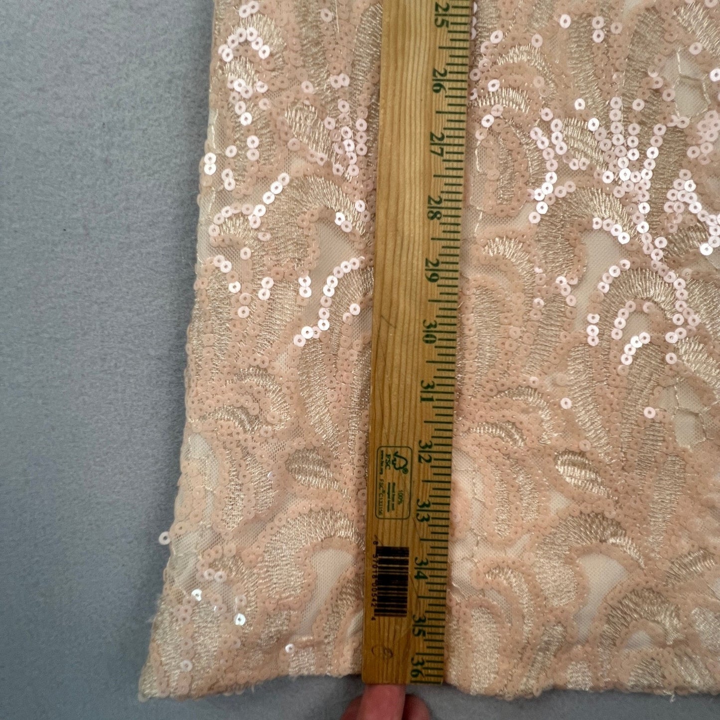 Lauren Ralph Lauren Sheath Dress Womens 8 Sequin Lace Cocktail Party Formal