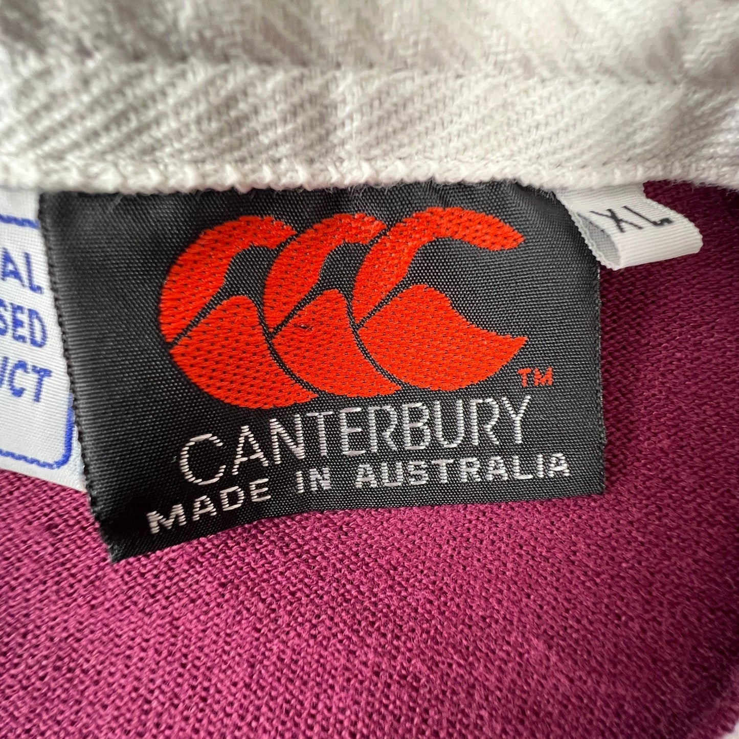 Vintage Brisbane Broncos Canterbury Rugby Jersey Mens XL Power's 90s NSW RL wow