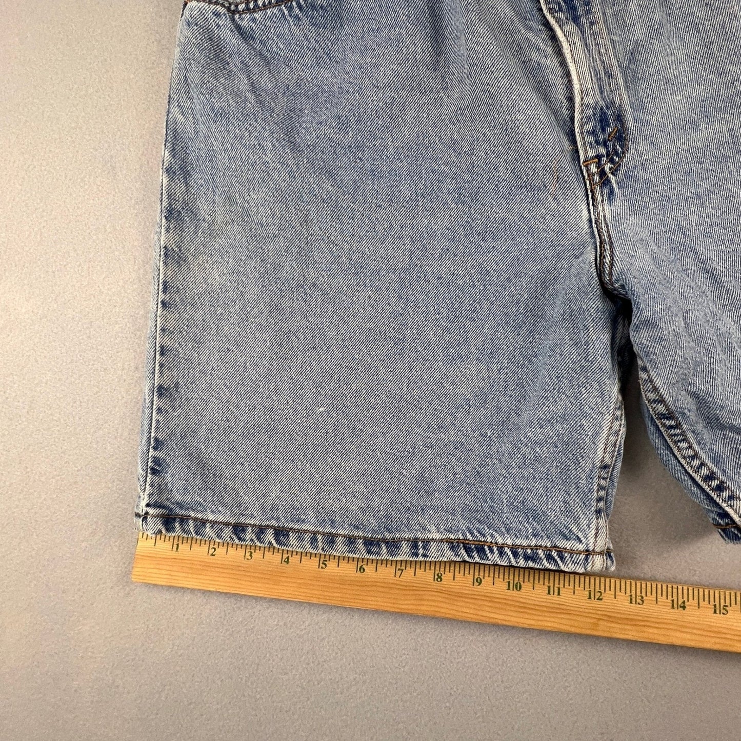 Levi's 951 Denim Shorts Womens 14 Relaxed Orange Tab Vintage 90s Mom Streetwear
