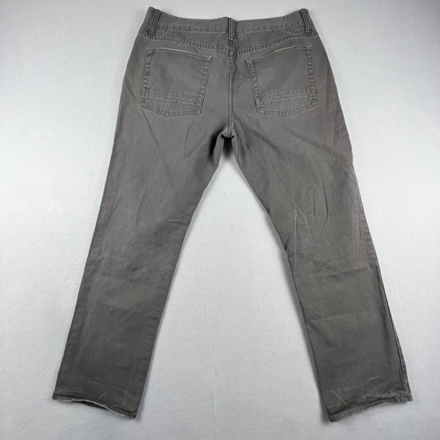 Mossimo Supply Co Pants Mens 36x32 Gray Straight Leg Cotton Casual Workwear