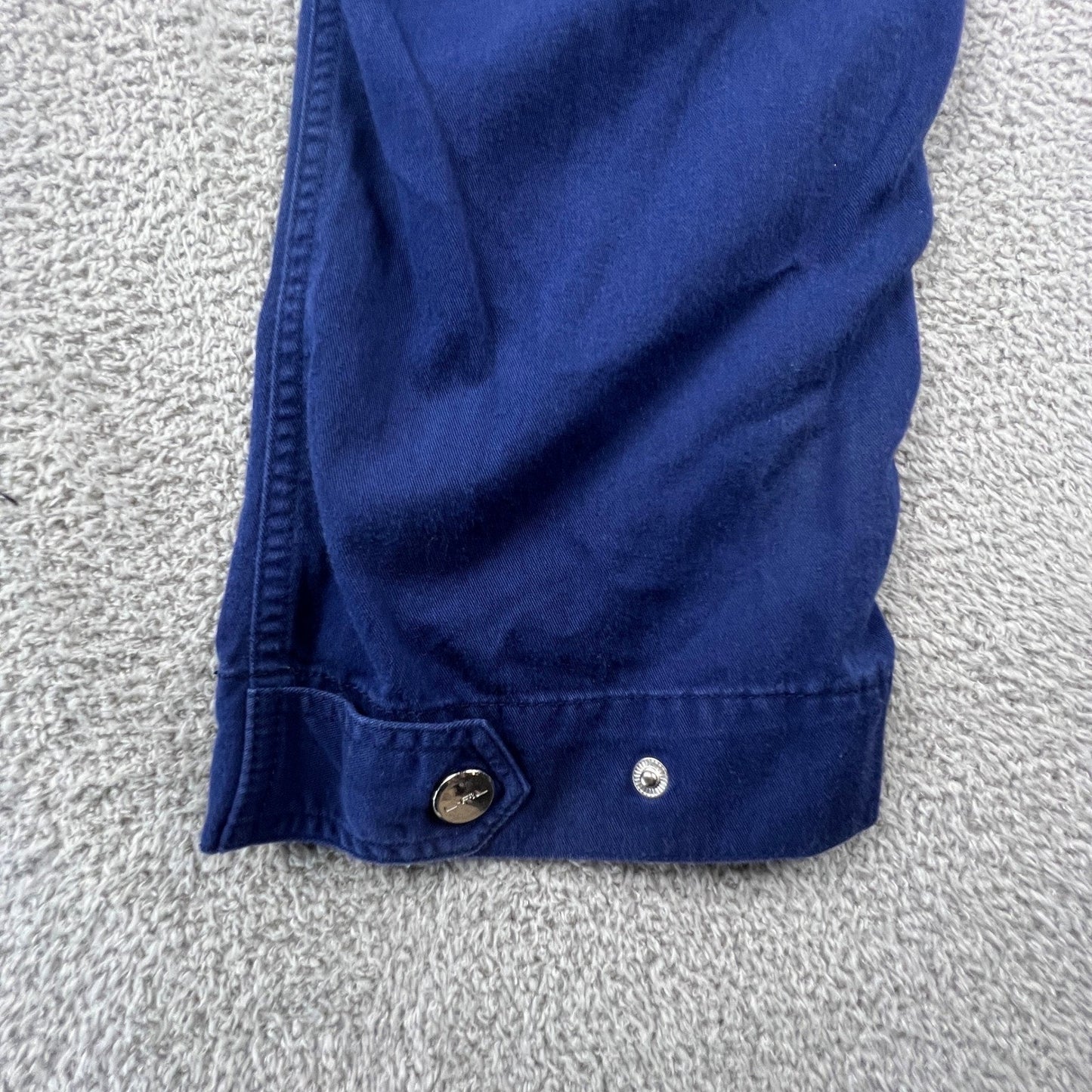 Lauren Ralph Lauren Cargo Utility Pants Womens Size 6 Straight Leg Royal Blue