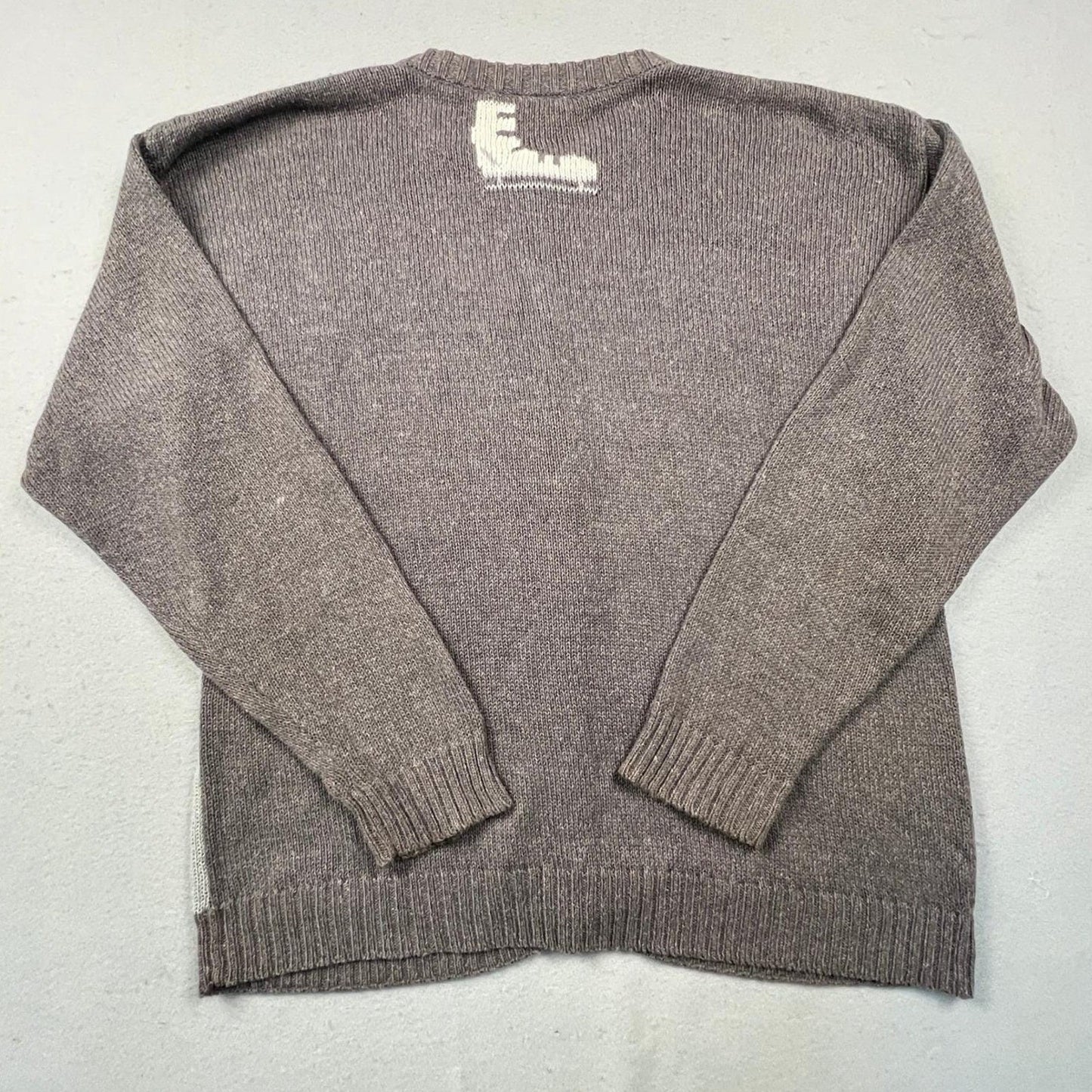 Northern Reflections Cardigan Sweater Womens XL Grey Winter Polar Bear Vintage