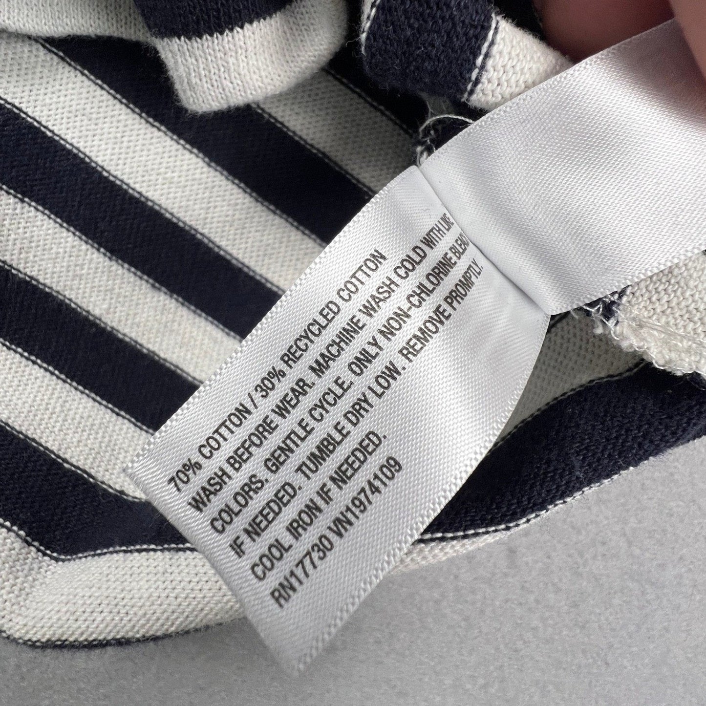 Polo Dress Knit Preppy Medium 100% Cotton Striped Mini Universal Thread