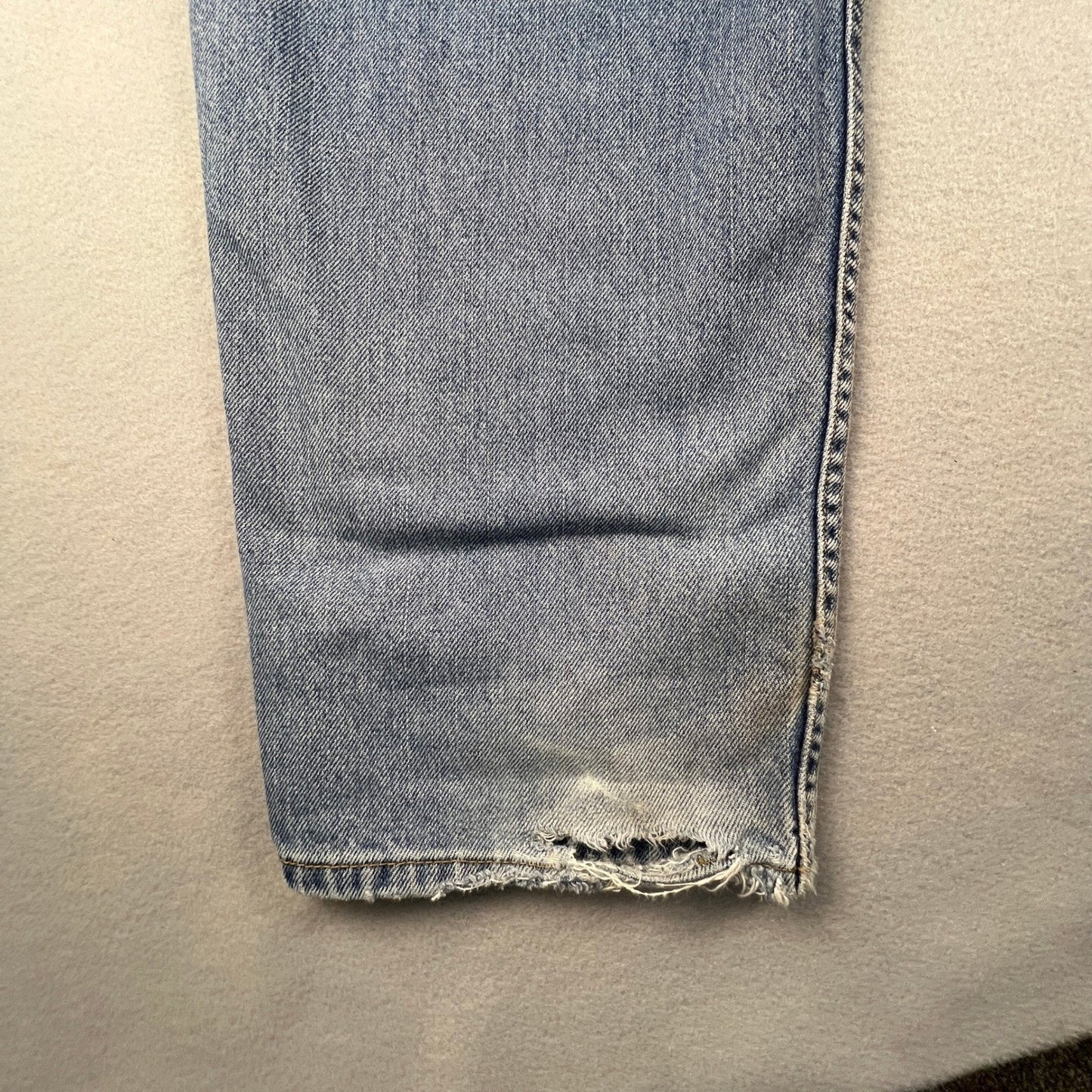 Levi's 560 Comfort Fit Jeans Mens 34x34 Light Wash Relaxed Tapered Denim Vintage