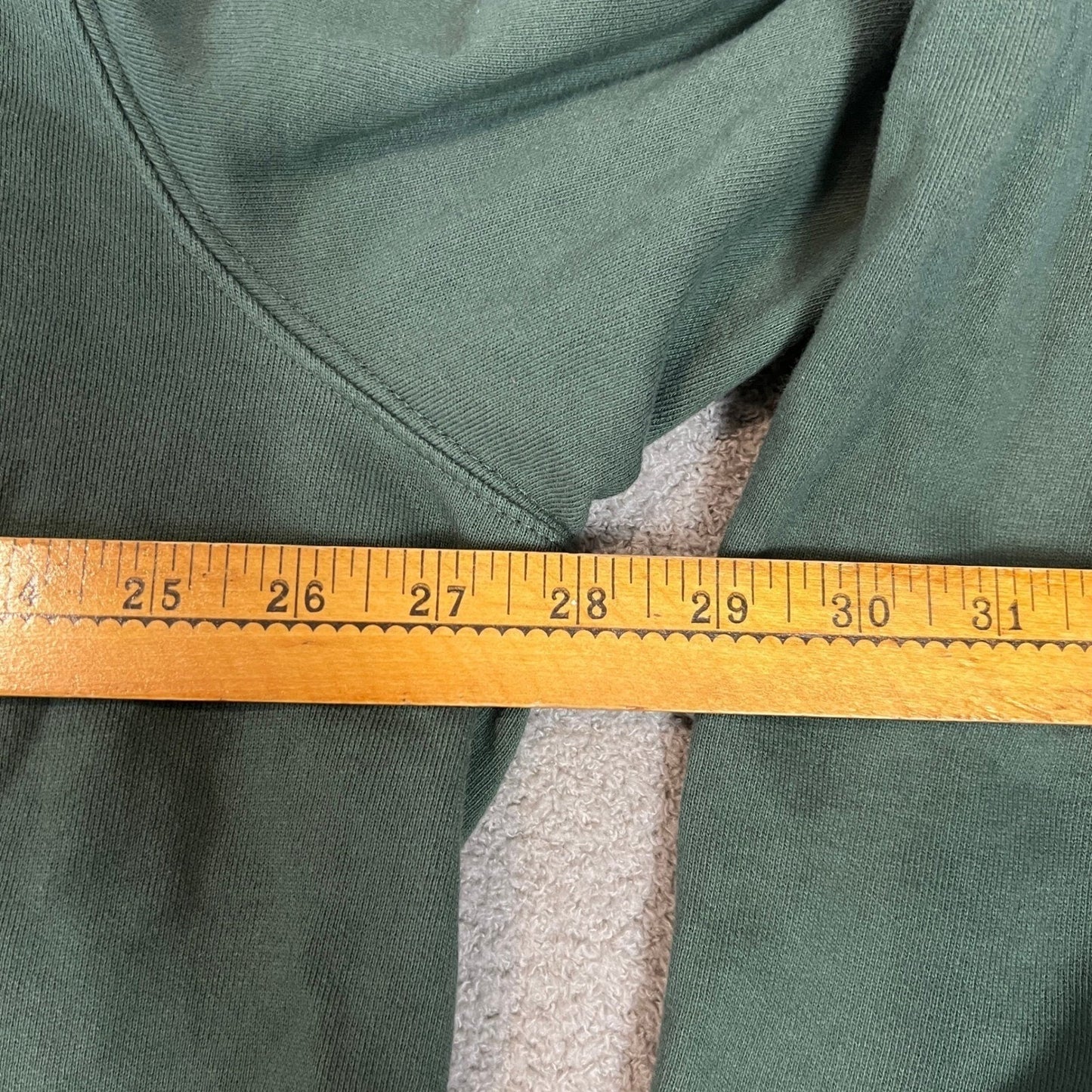 REI Cooperative Men's Green Quarter Zip Pullover Sweatshirt XLarge