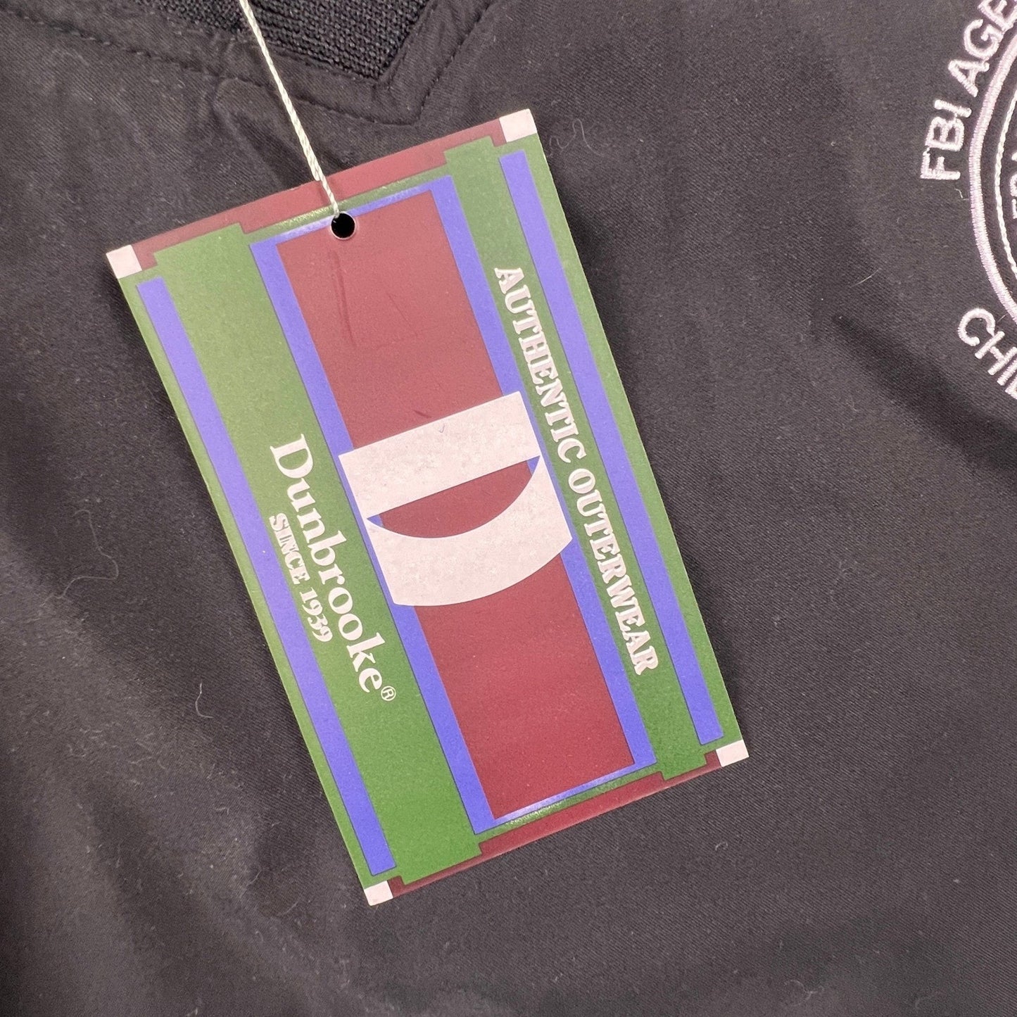 Dunbrooke Windbreaker Pullover Mens XL Black New FBI Charity Classic 2003 Target