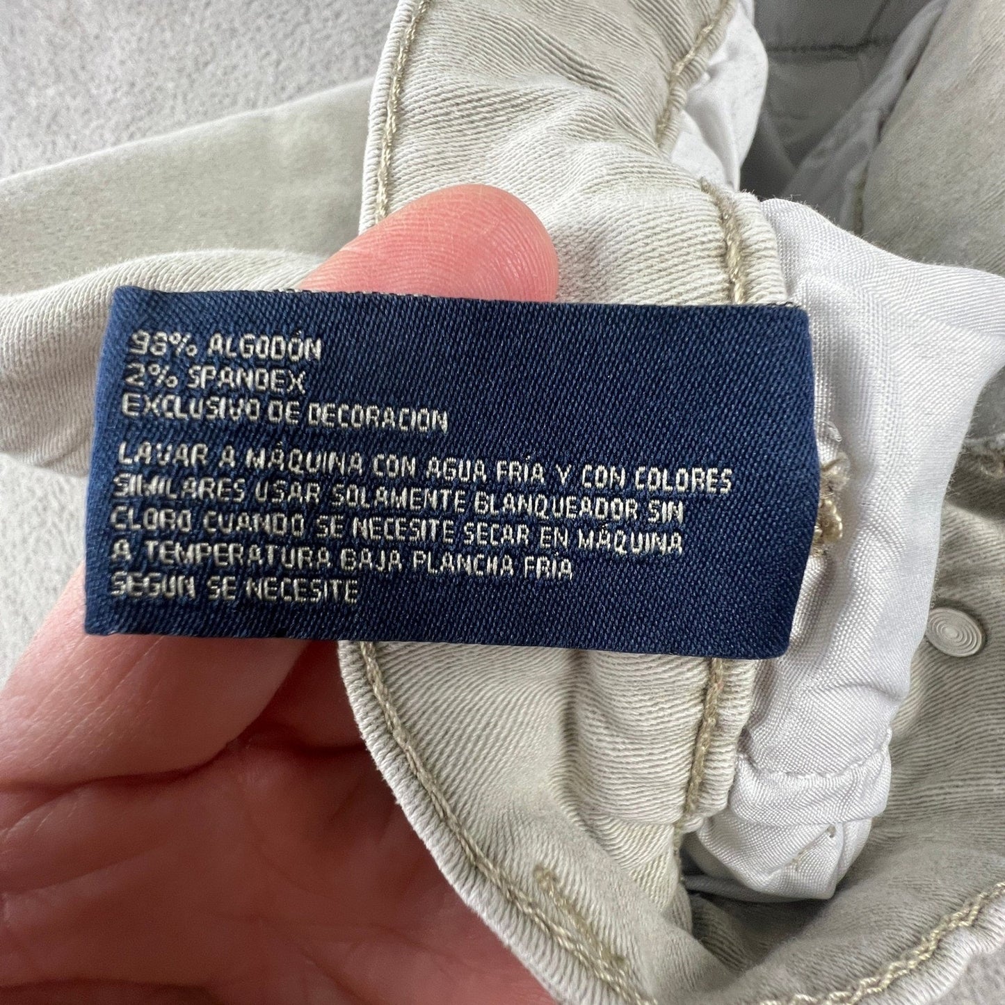 Vintage US Polo Assn. Mens 30 x 32 Stretch Cargo Pants Khaki Ralph Lauren
