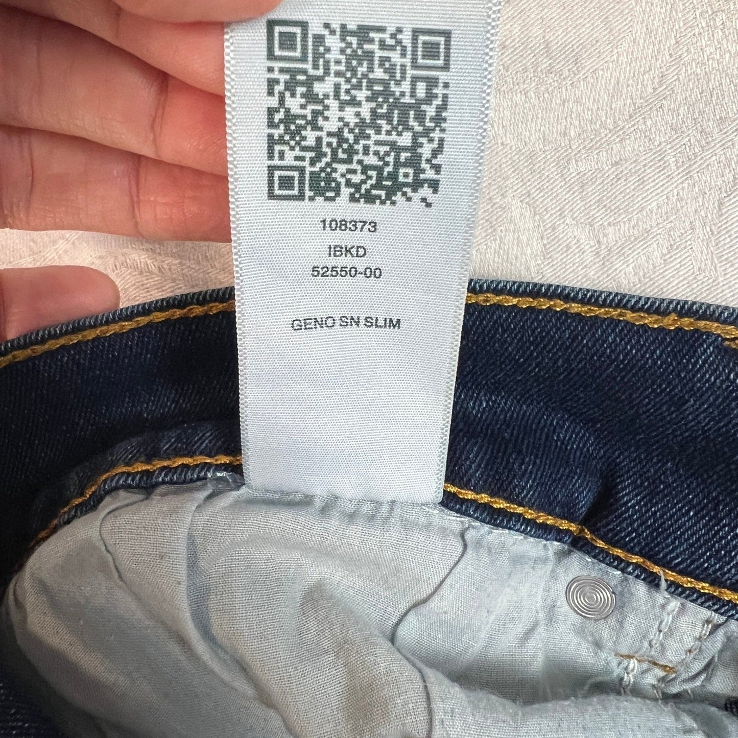 True Religion Geno Jeans Mens 32W Relaxed Slim Blue Wash Denim Y2K Punk