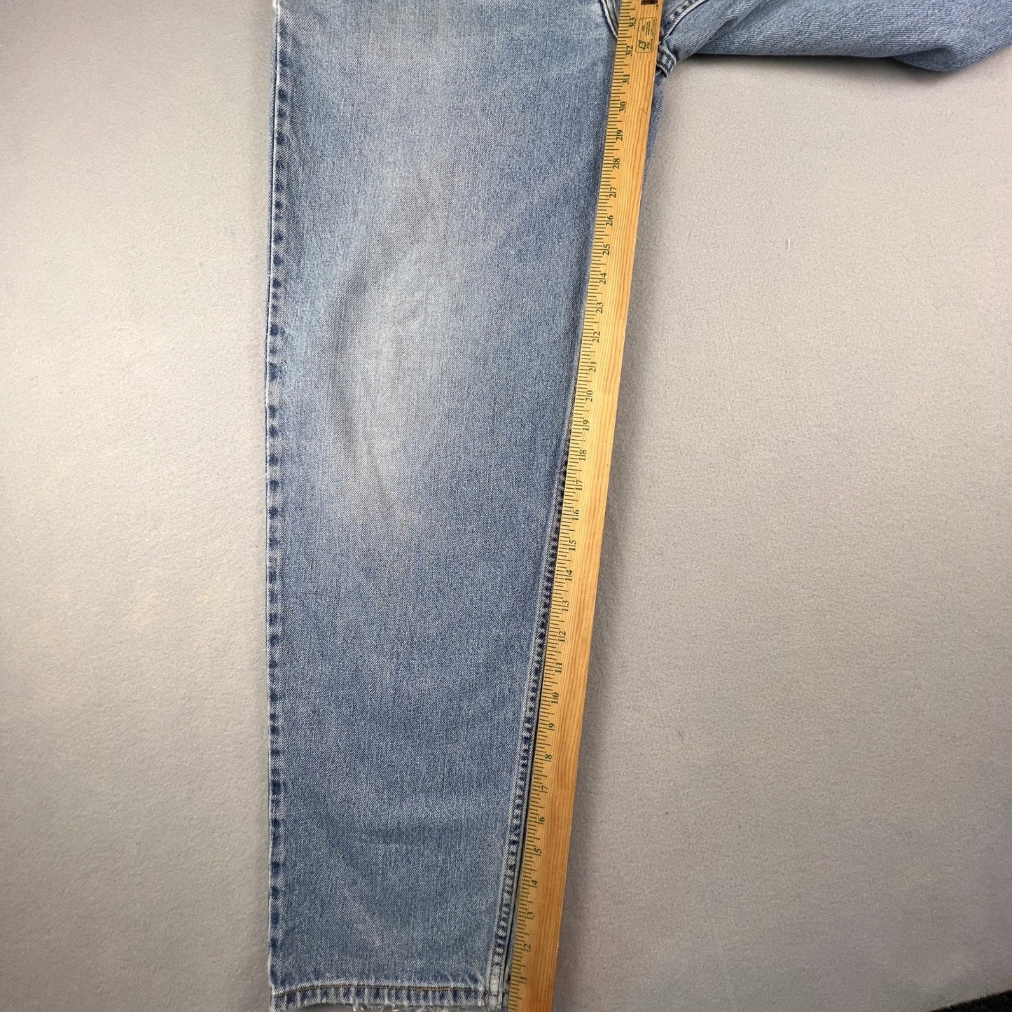 Levi's 560 Comfort Fit Jeans Mens 34x34 Light Wash Relaxed Tapered Denim Vintage
