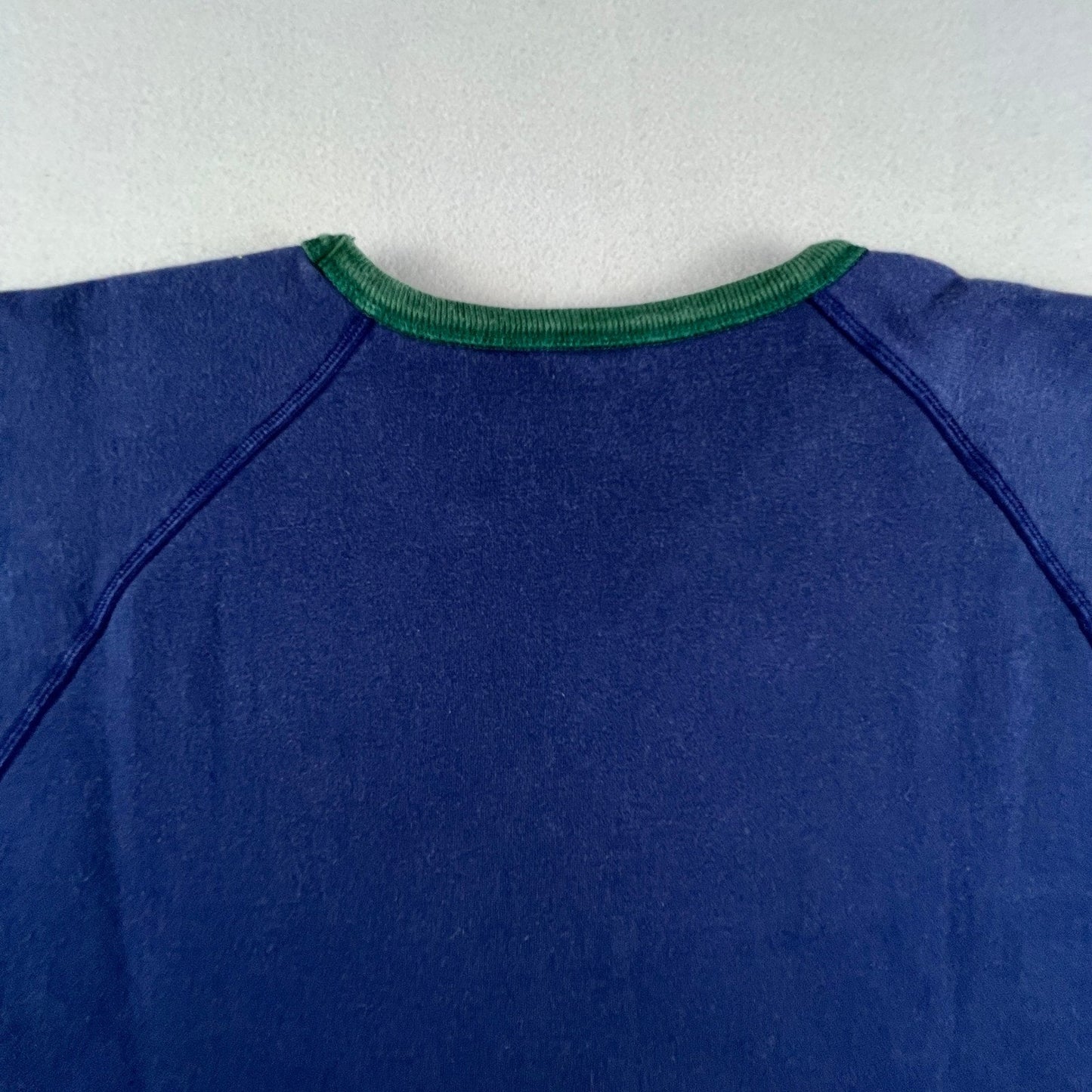 VTG Fairway Sport Sweatshirt Large Ringer Crew Neck Golf Pullover Streetwear