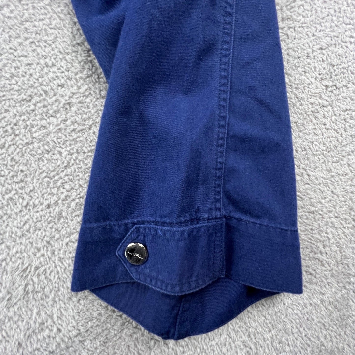 Lauren Ralph Lauren Cargo Utility Pants Womens Size 6 Straight Leg Royal Blue