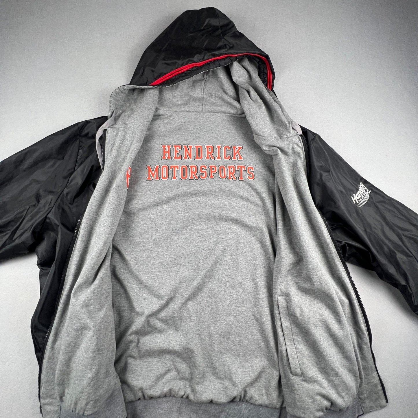 NASCAR Dale Earnhardt Jr Jacket Mens Reversible Windbreaker 6XL Hendrick Motors