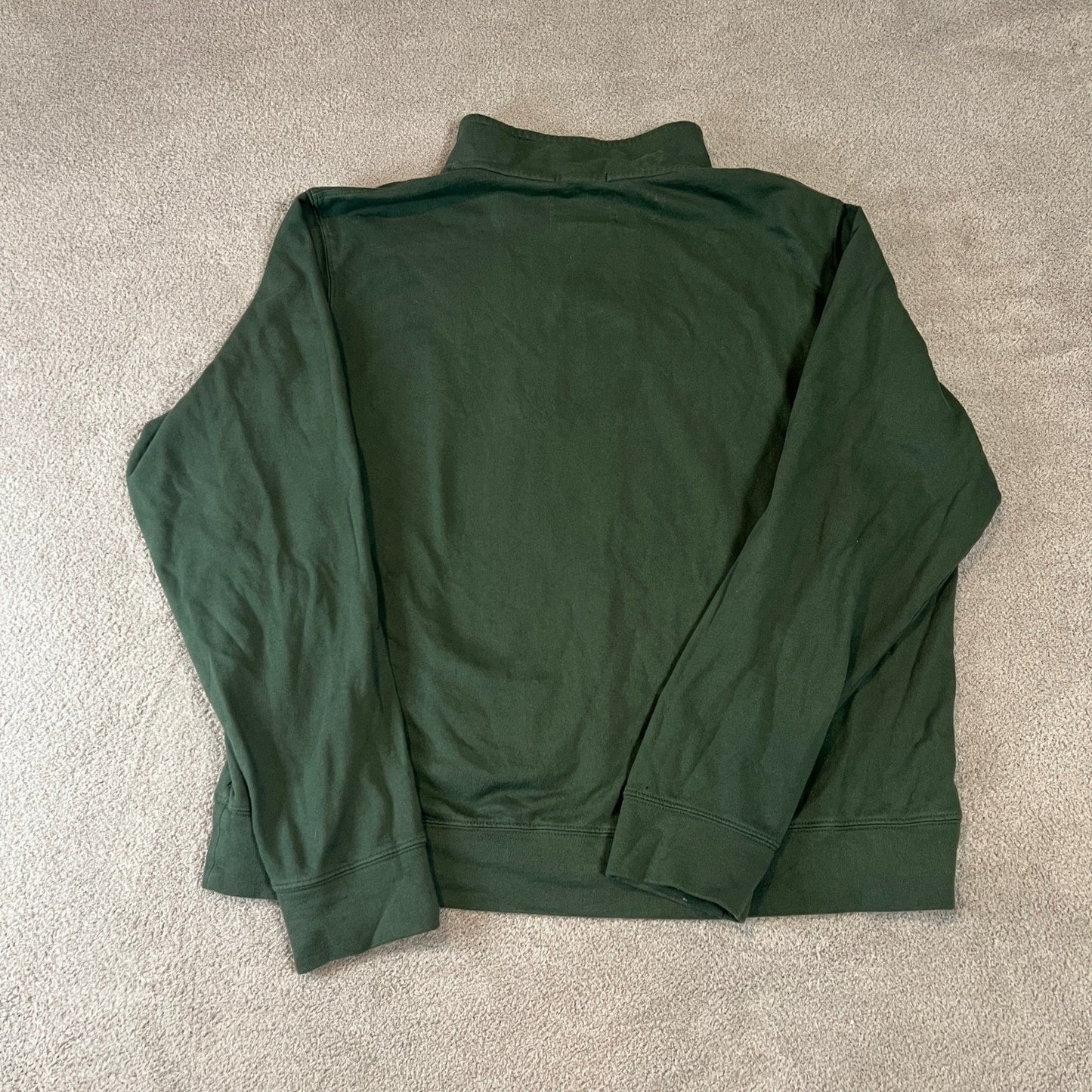 REI Cooperative Men's Green Quarter Zip Pullover Sweatshirt XLarge