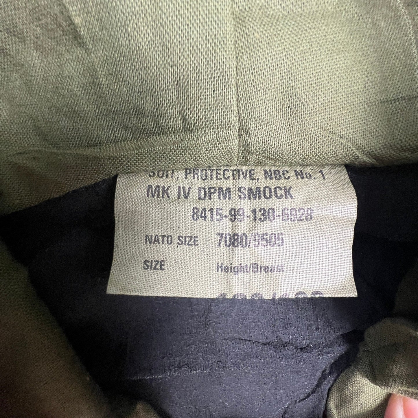Remploy MK IV DPM Smock Mens 180/100 Camo NBC Protective Jacket British Military