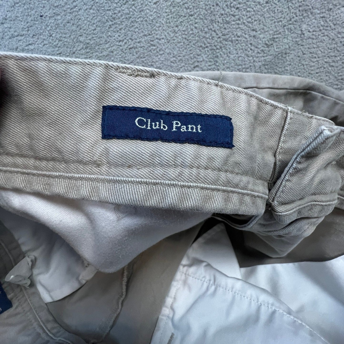 Vineyard Vines Mens Khaki Pants 36x34 100% Cotton Chino Straight Leg Tan