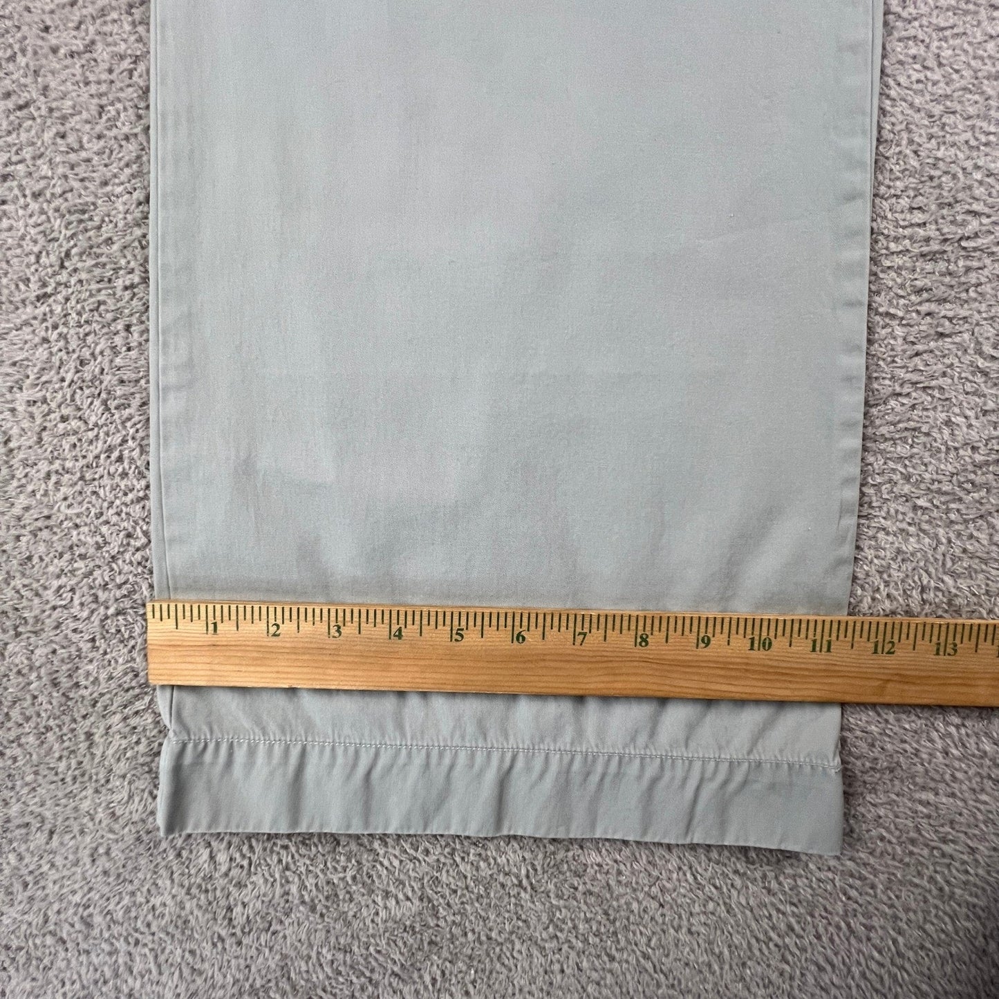 GAP Wide Leg Chino Pants Womens 10 Grey Wood Button Casual Career Trousers