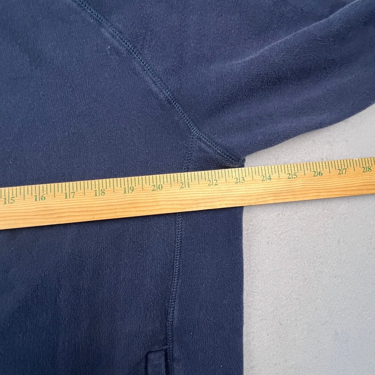 Y2K Old Navy Track Jacket Mens L Navy Blue Stripe Full Zip Fleece Athletic Retro