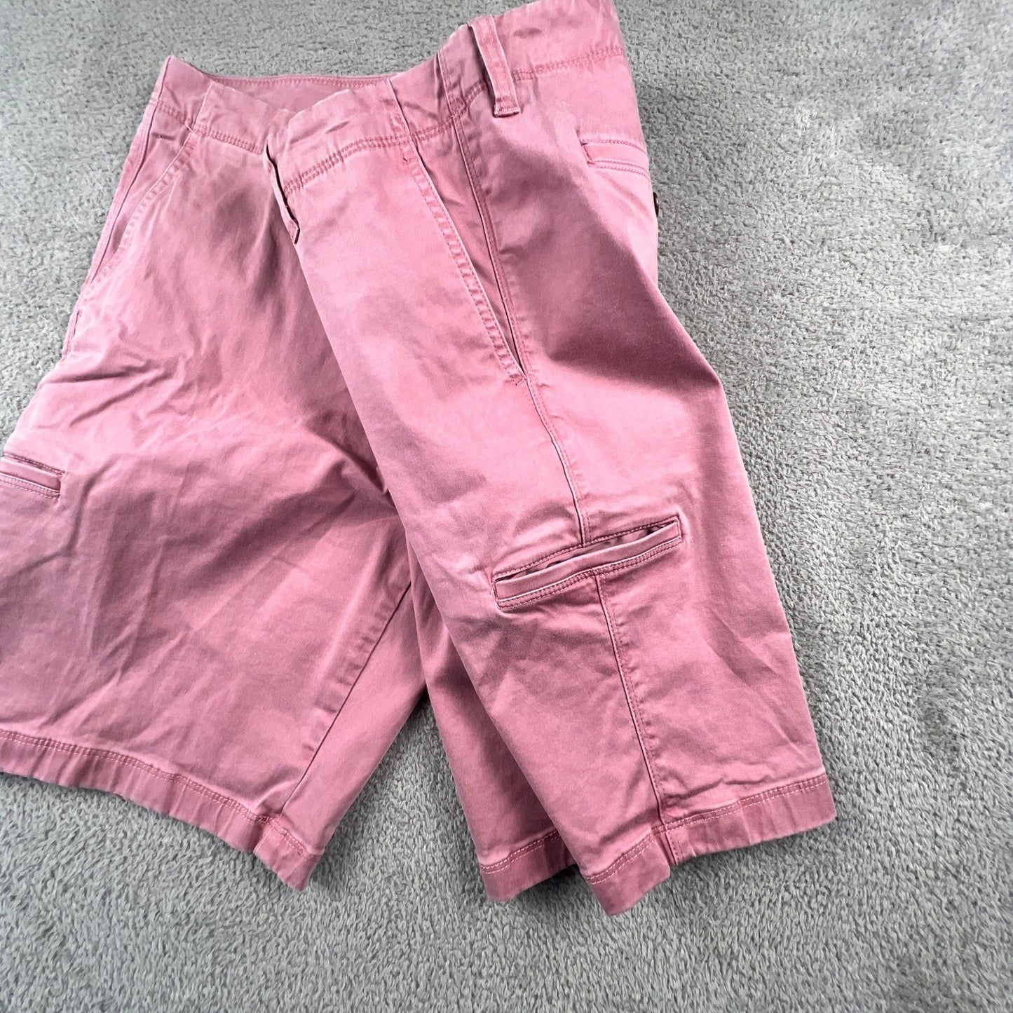 Tommy Bahama Boracay Shorts Mens 36 Pink Cotton Tencel Stretch Island Summer