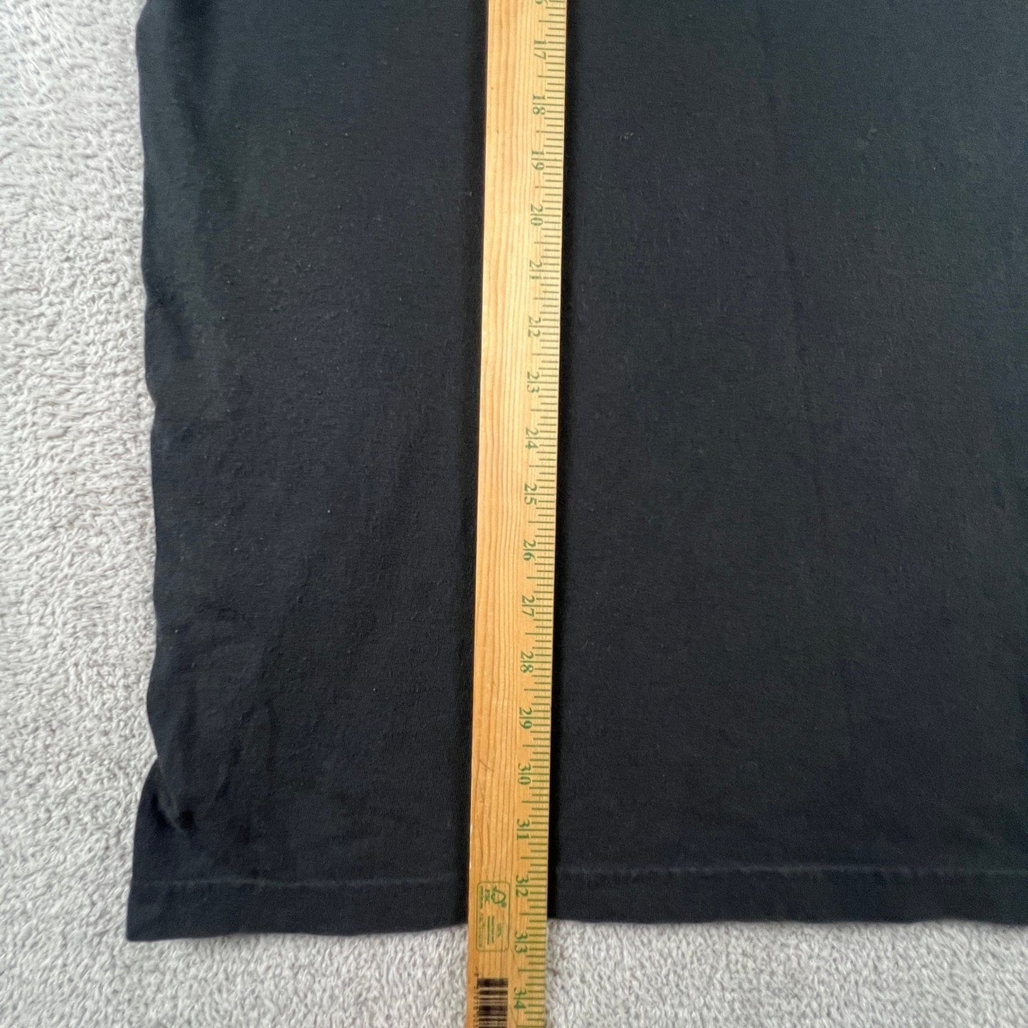 Carhartt Pocket T-Shirt Mens Large Tall Black Original Fit Workwear Tee K87