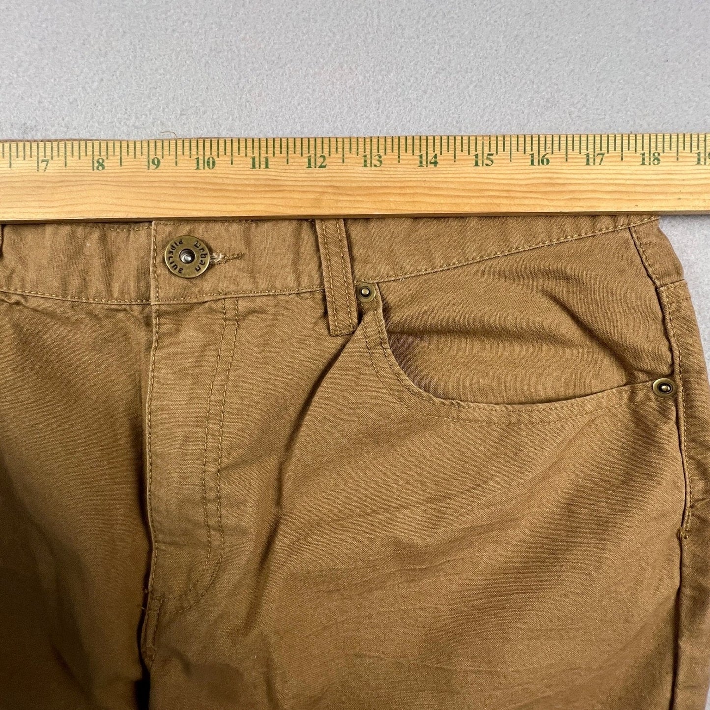Urban Pipeline Straight Leg Pants Mens 36x30 Brown 5-Pocket Casual Work Chino