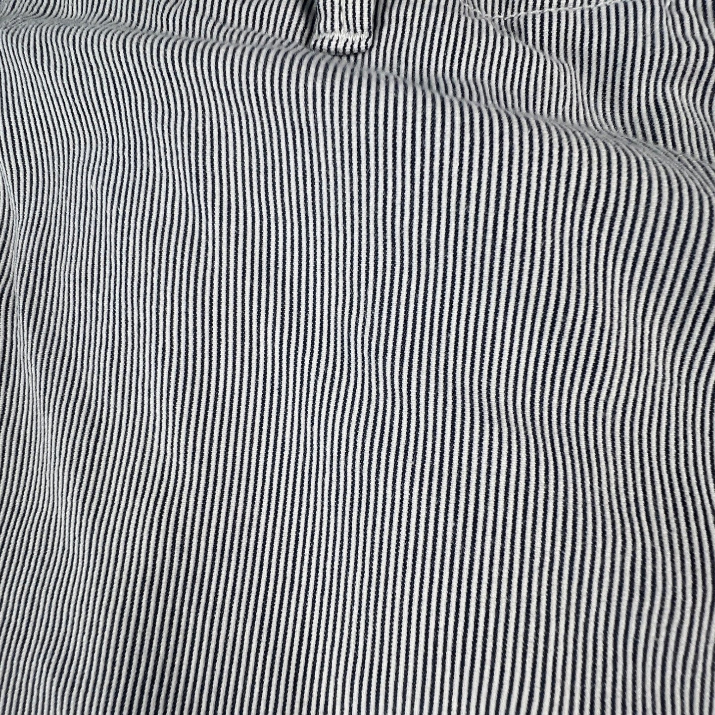 Stripe Pants Mens 37x31 Blue White Drawstring Beach Summer Seersucker