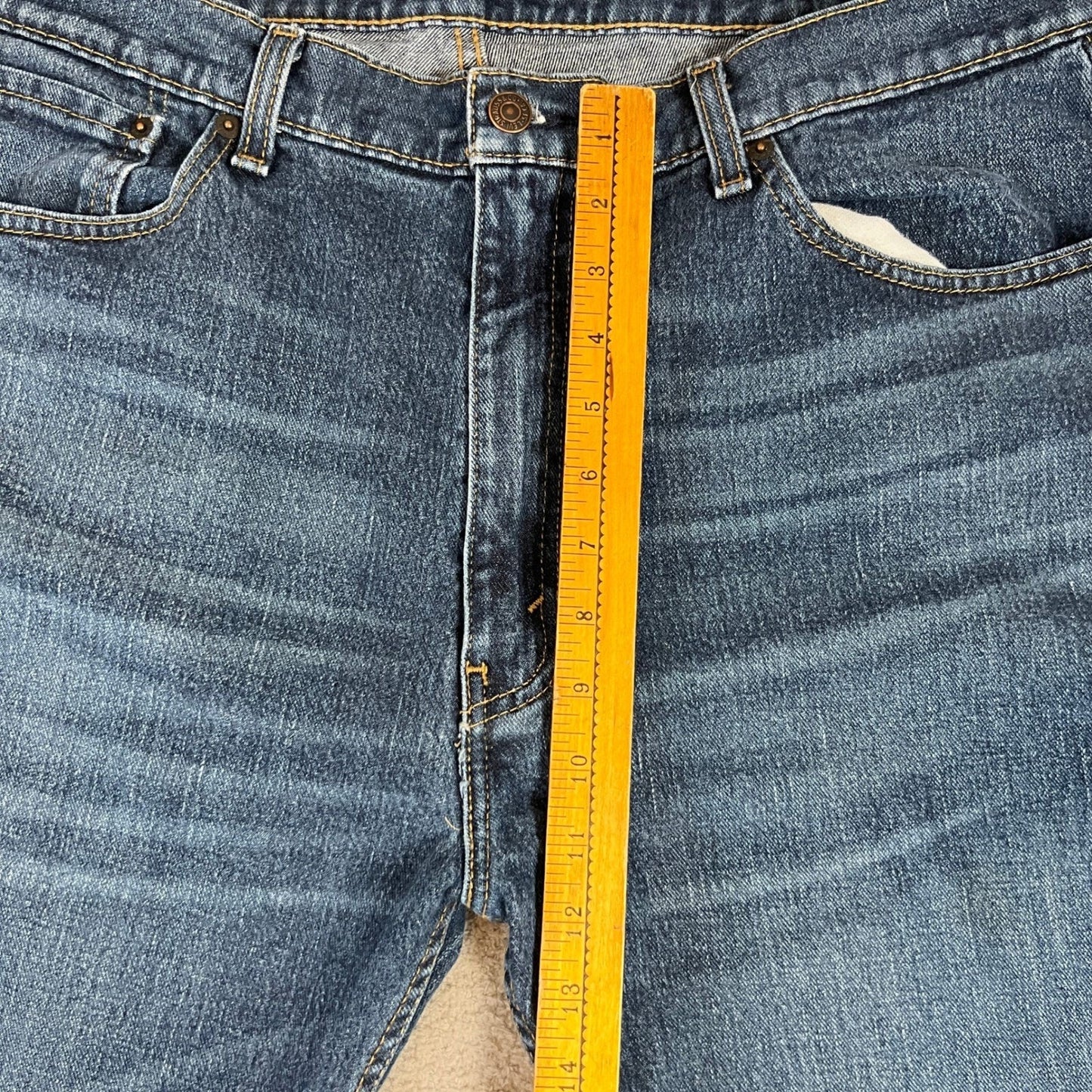 Levi's 505 Jeans Men's W40 L32 Blue Wash Denim Straight Leg Levi Strauss Y2K
