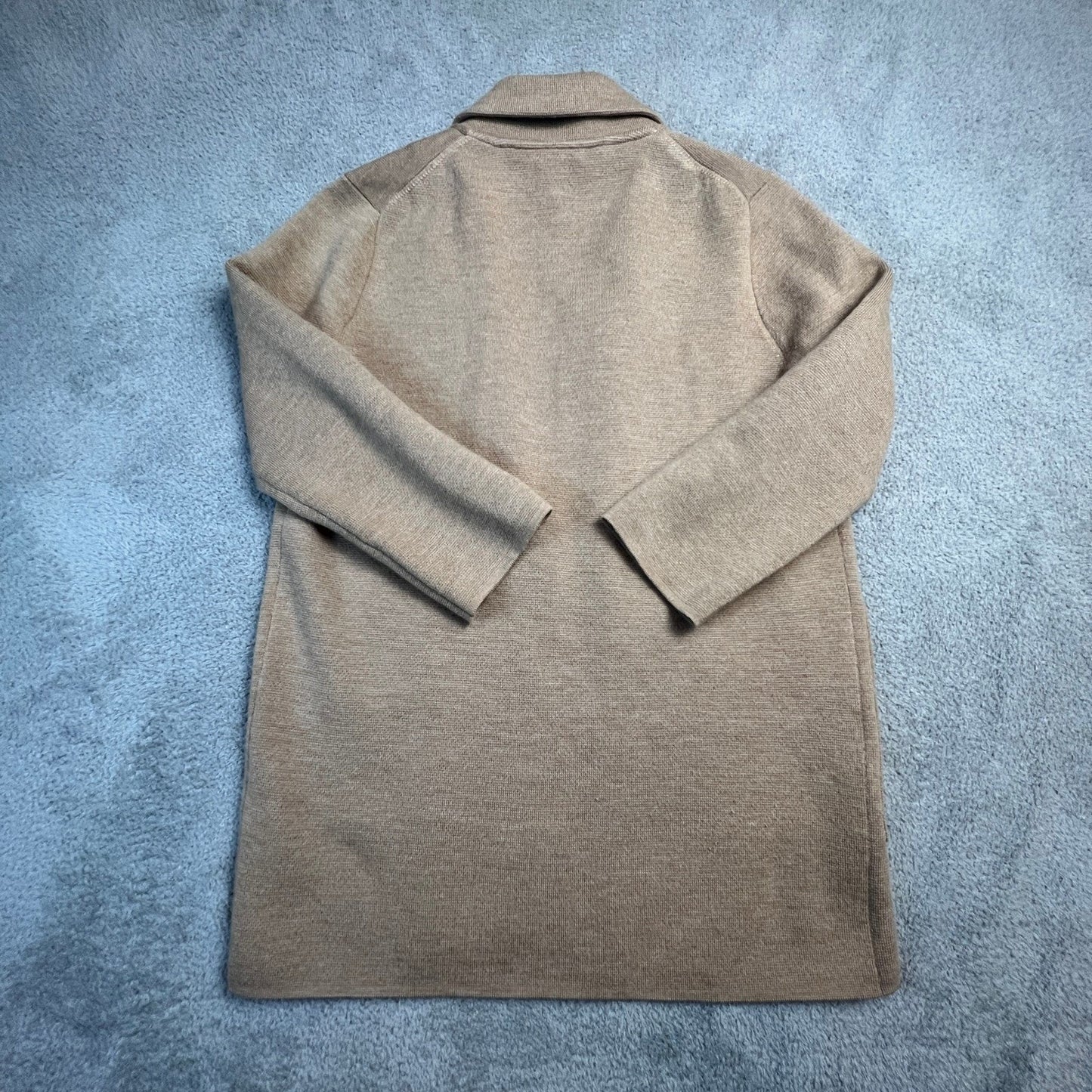 J.Crew Cardigan 100% Merino Wool Extra Small Blazer Sweater Sophie Camel Tan