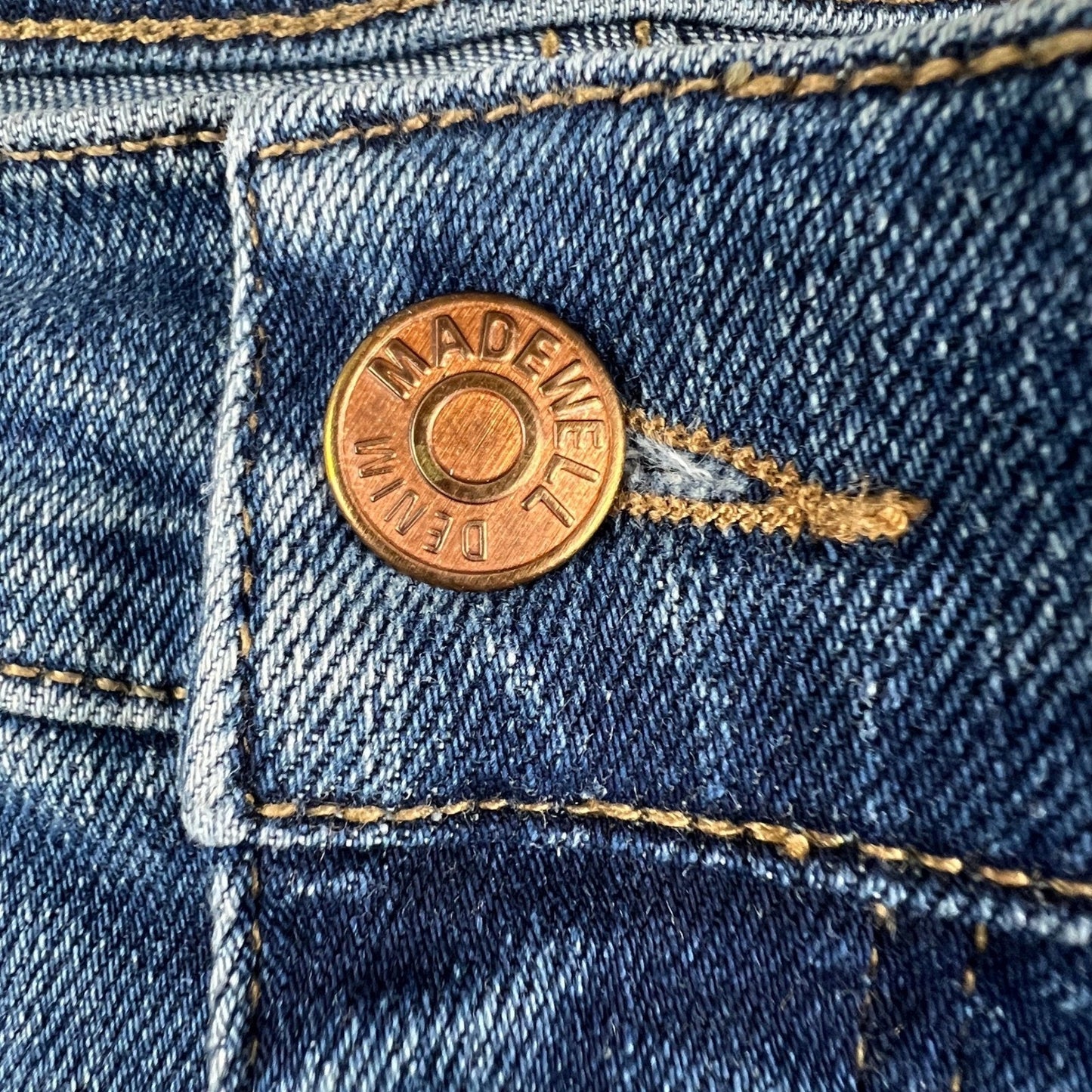 Madewell Jeans Womens 31 Blue High Rise Bootcut Denim Casual Classic Boho