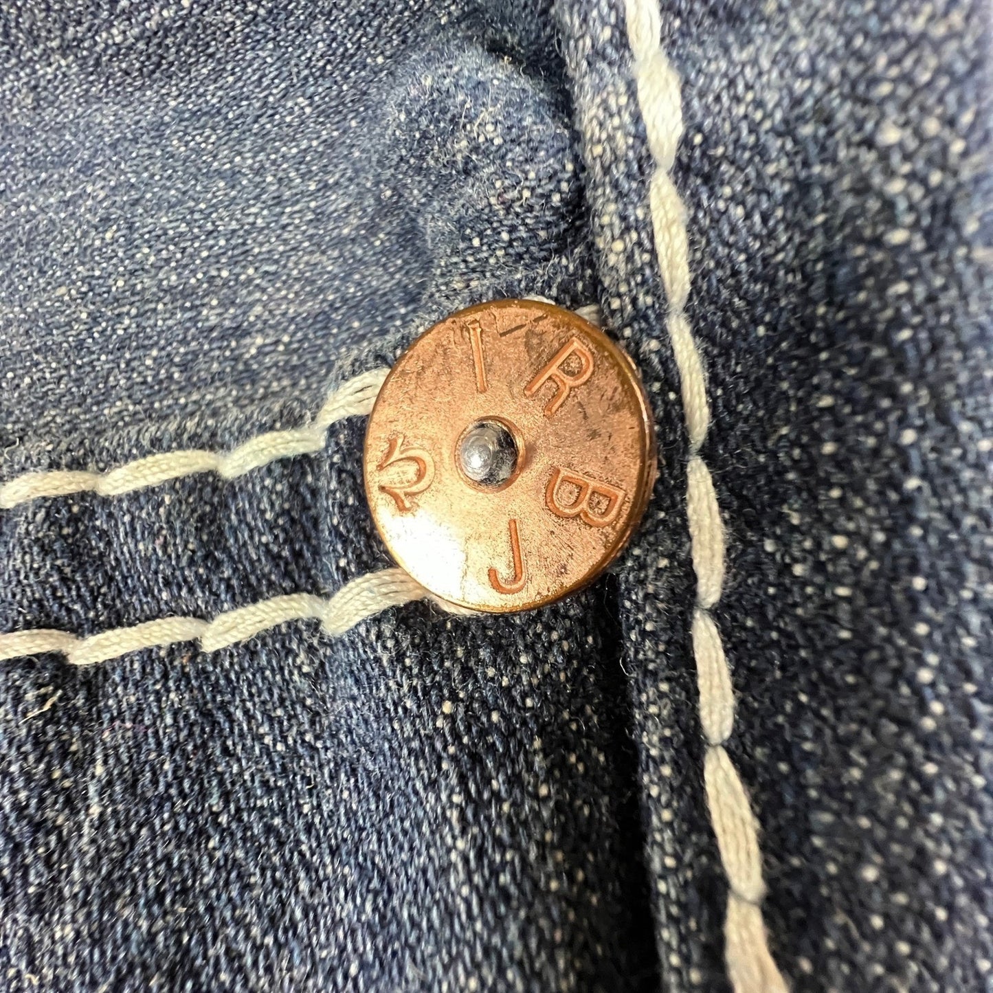 True Religion Joey Super T Jeans Mens 40 Blue Contrast Stitch Made in USA Y2K