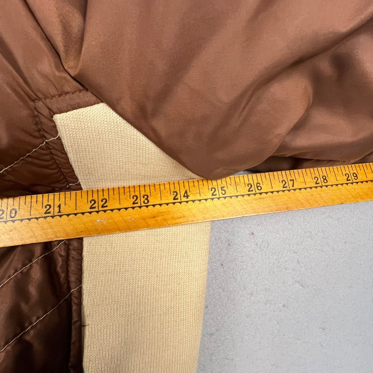 VTG Alpine Designs Goose Down Puffer Jacket XL Brown USA Made Ski Coat RARE Warm