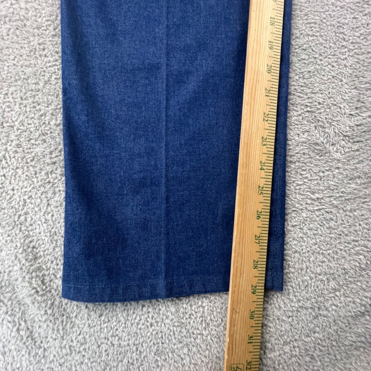 VTG Blast Denim Tracksuit Straight Leg Unisex Blue Retro Casual Loungewear Stret