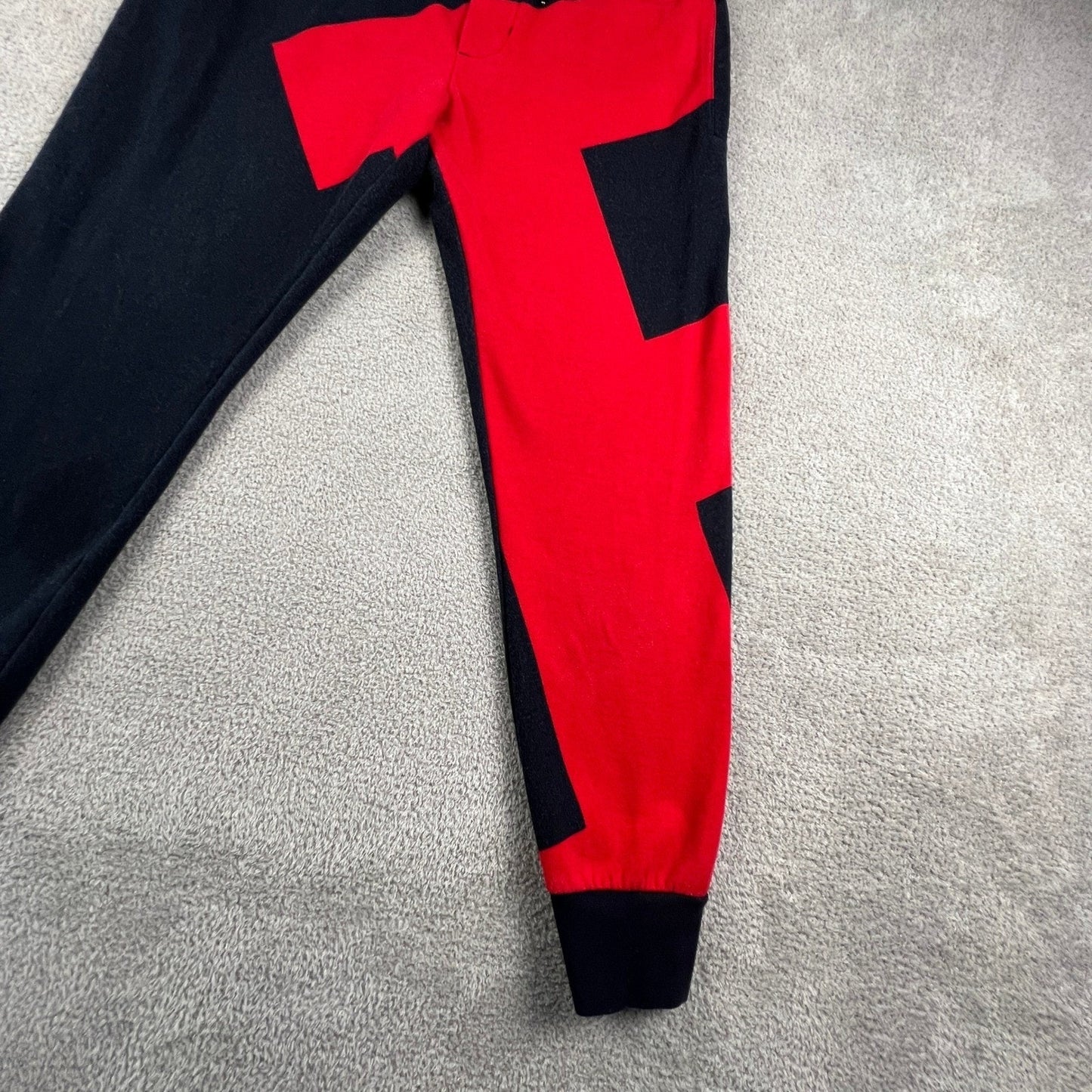 Polo Ralph Lauren Performance Mens Sweatpants M Black Red Streetwear Jogger Luxe