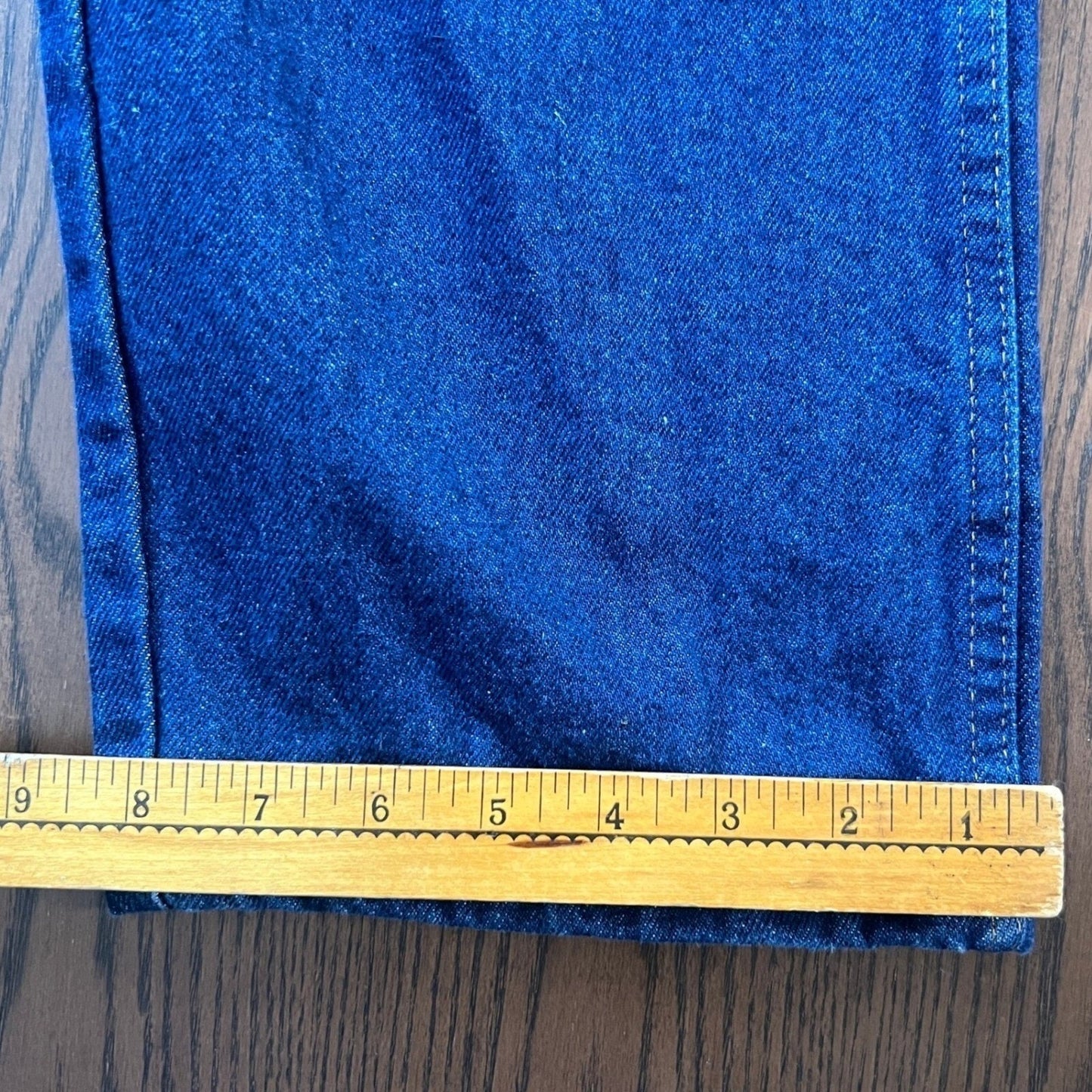 Vintage Rustler Jeans Mens 38x30 Denim Classic Fit Straight Leg Workwear Rodeo