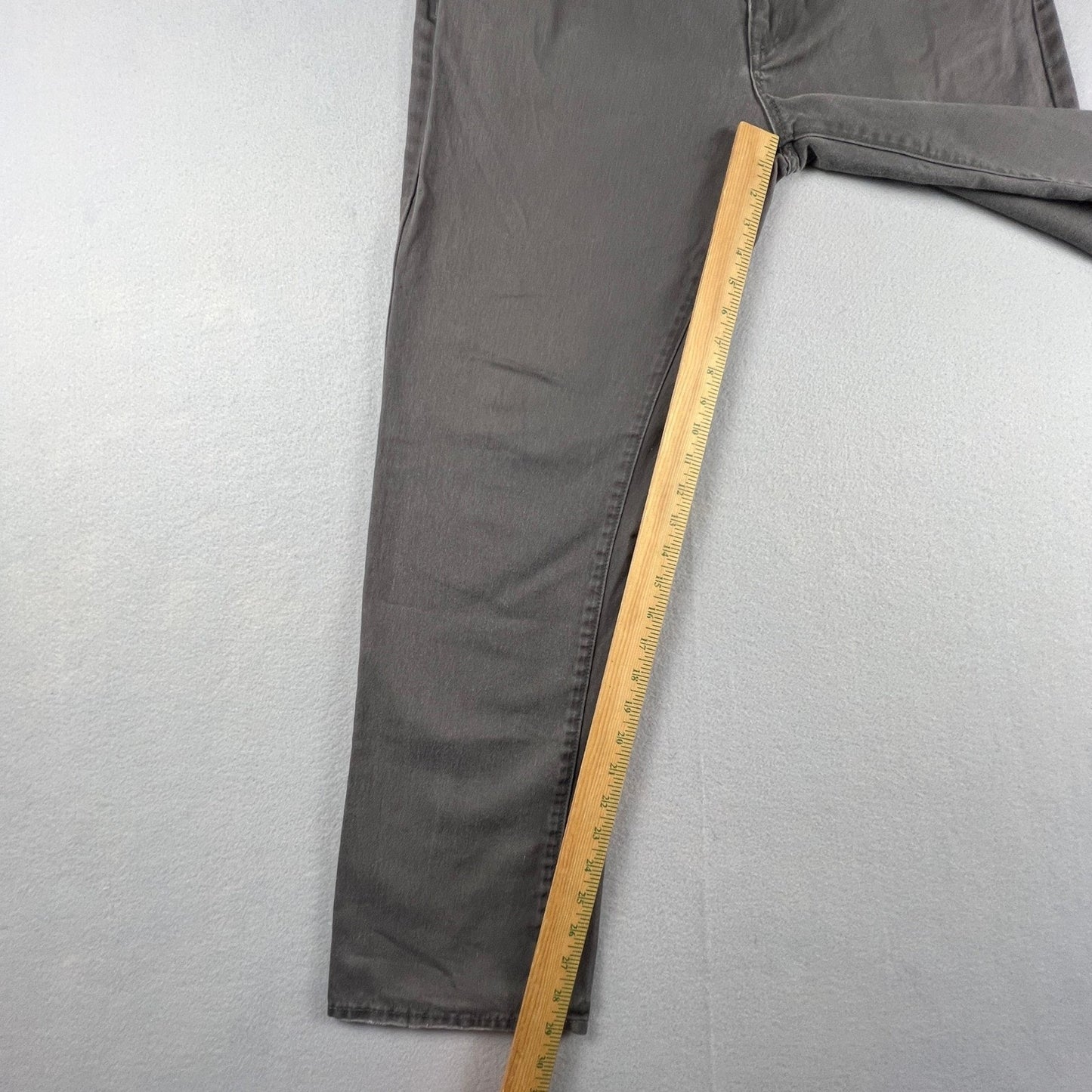 Mossimo Supply Co Pants Mens 36x32 Gray Straight Leg Cotton Casual Workwear