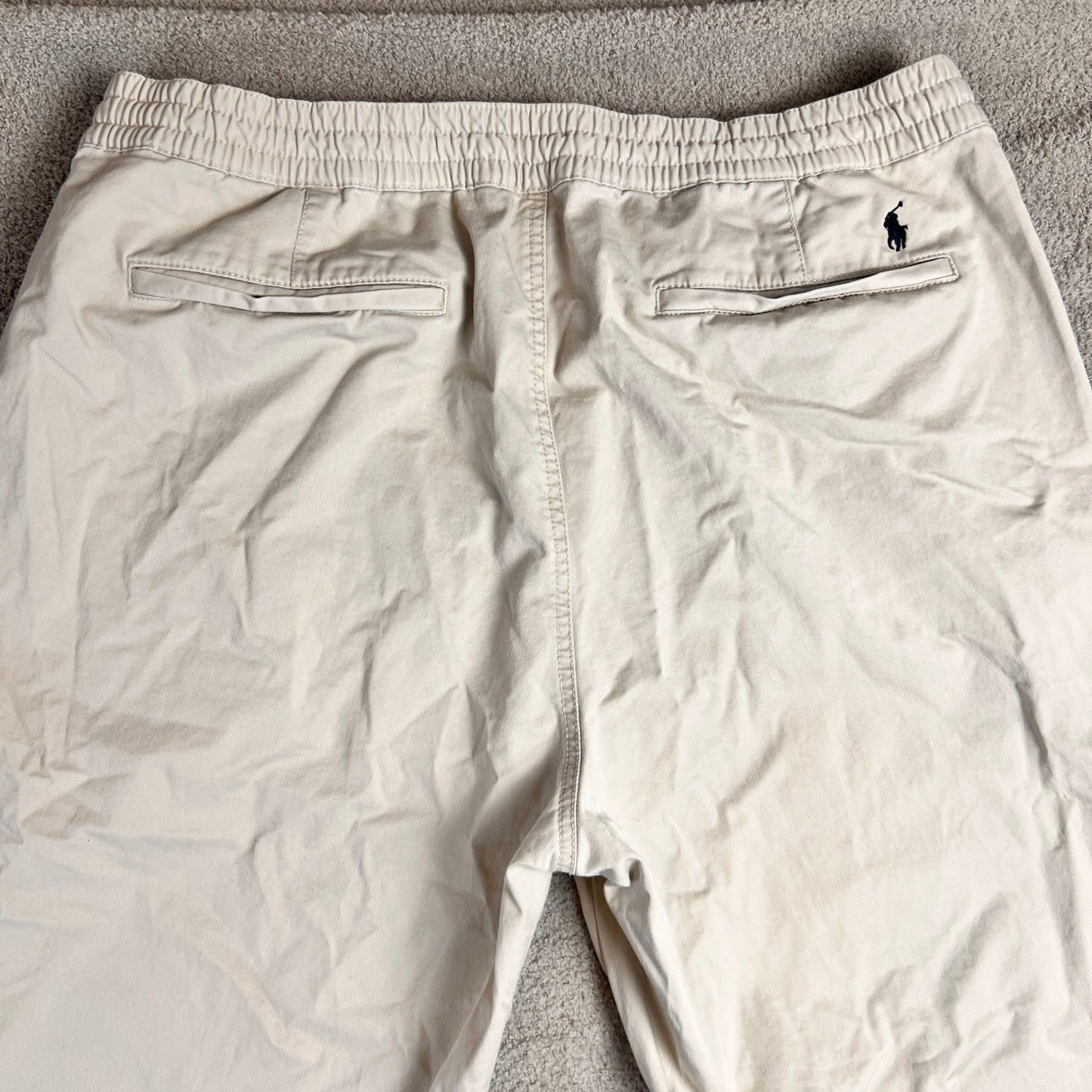 Polo Ralph Lauren Chino Pants Classic Fit Men's Size XXL Khaki Lounge Casual