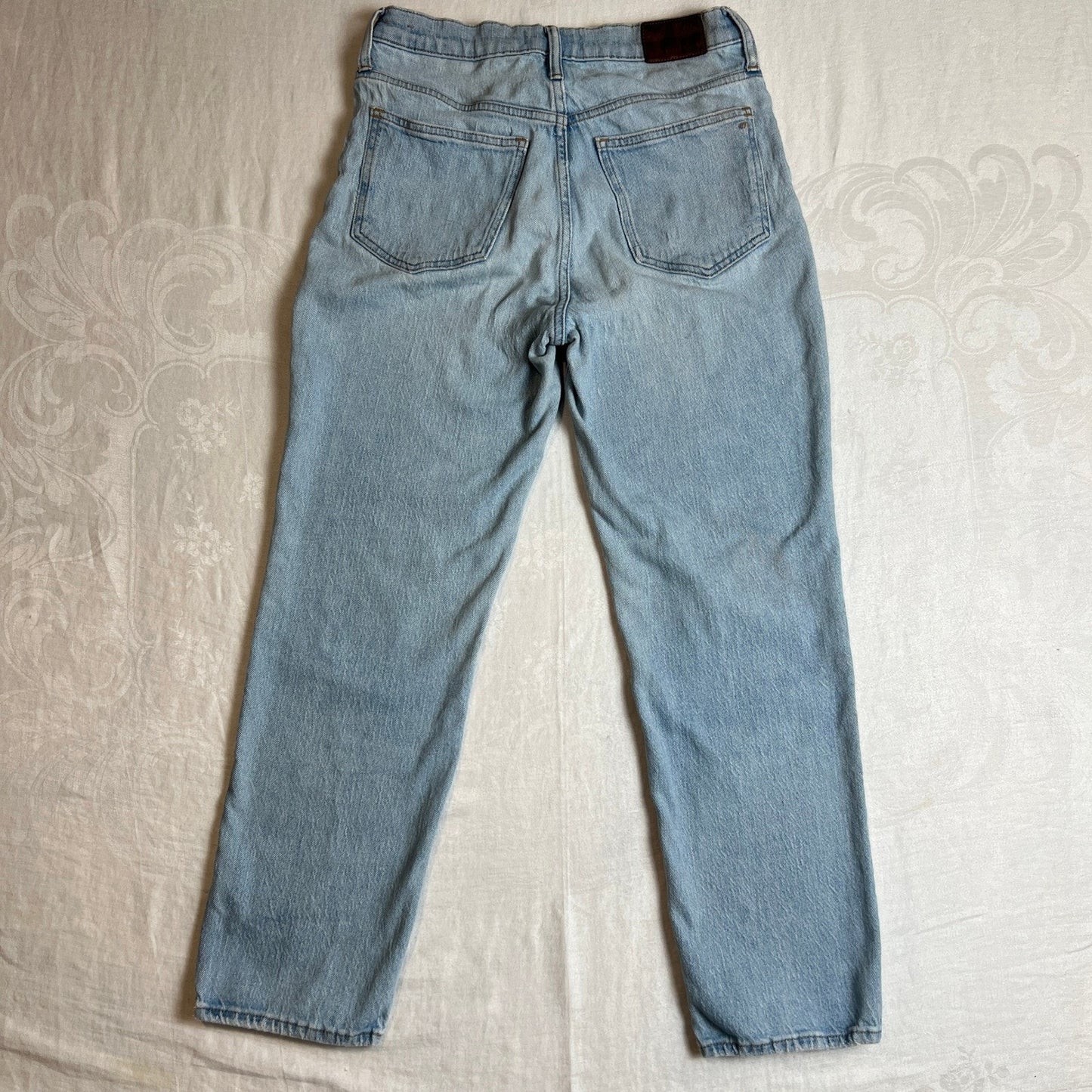 Madewell Jeans Womens 27 The Perfect Vintage Jean Light Wash Distressed Denim
