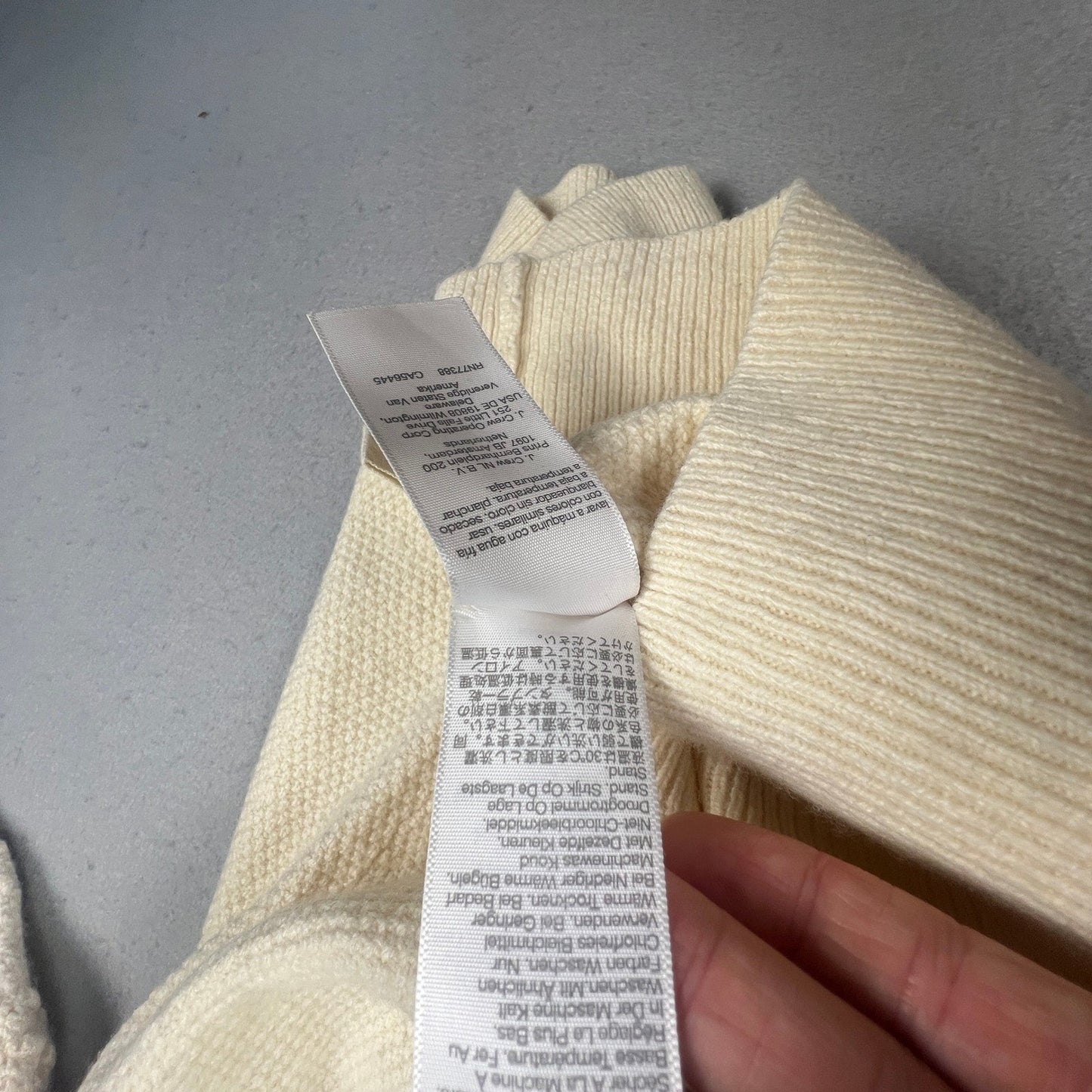 Madewell Sweater Womens Medium Cream Puff Sleeve Bobble Knit Merino Blend Boho