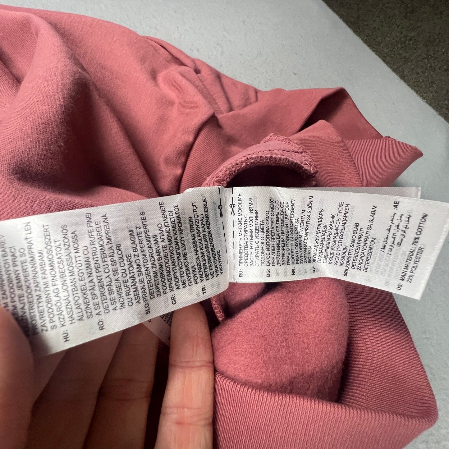 Adidas Full Zip Hoodie Mens Large Mauve Pink 3-Stripe Fleece Athletic IX0166