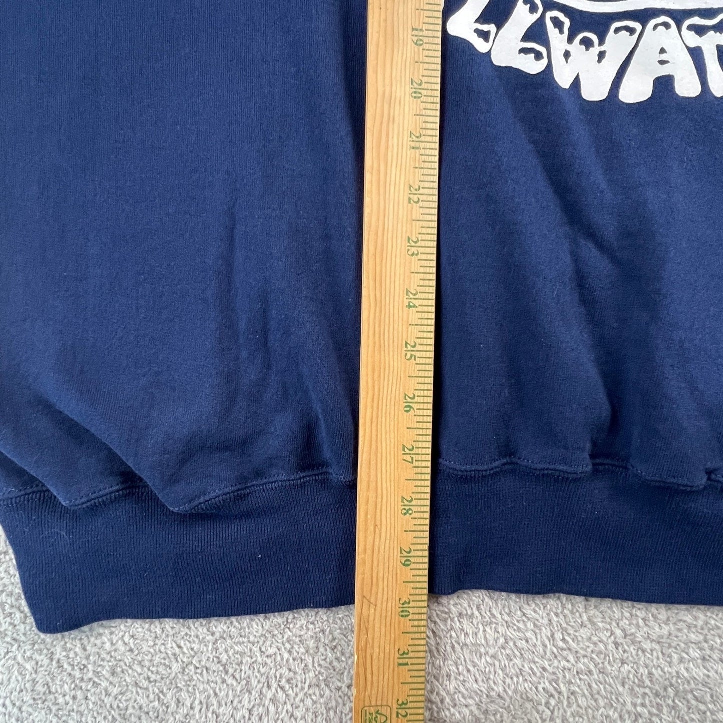 Vintage 90s Russell Athletic Eskimo Joes Sweatshirt Mens 4X Navy Stillwater USA